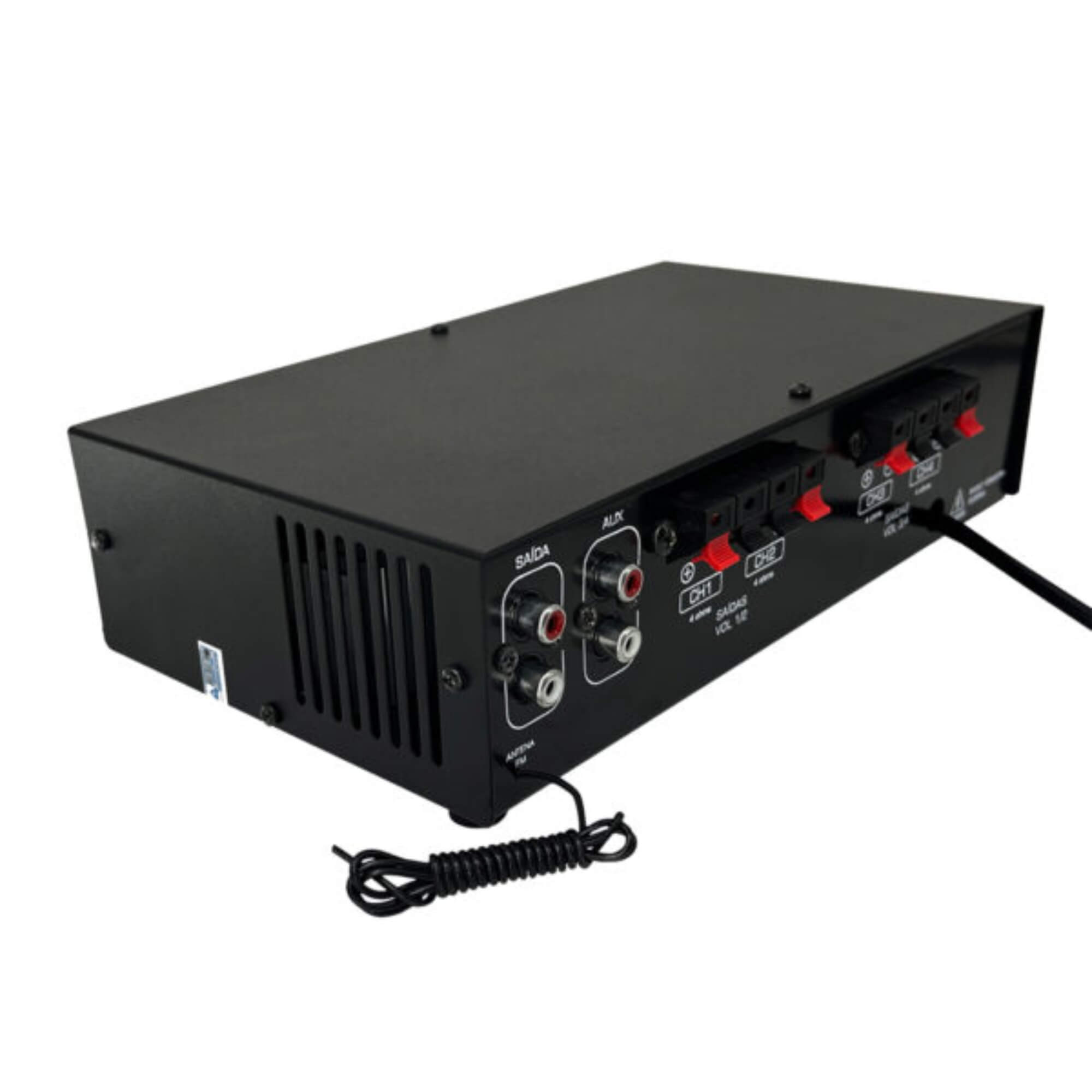 Receiver LSA 7600 Pro 120W RMS Entradas SD, USB, RCA, Bluetooth Bivolt Leson - 2AMPL7600