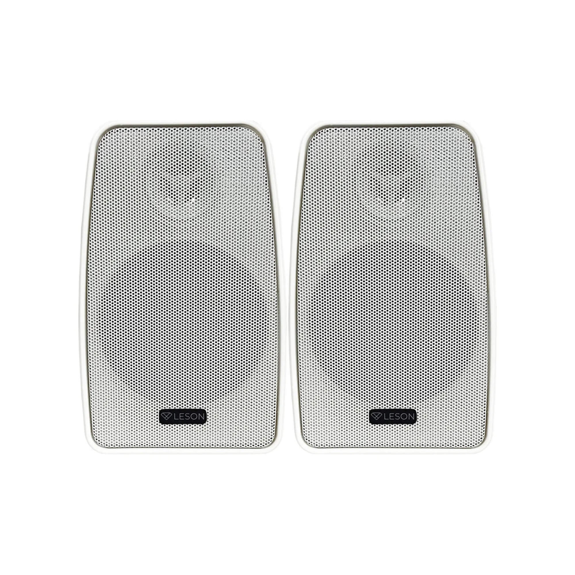 Par de Caixas Som Ambiente Resistente Água 140w 8Ohms Branca Leson - 2LSA74CXB