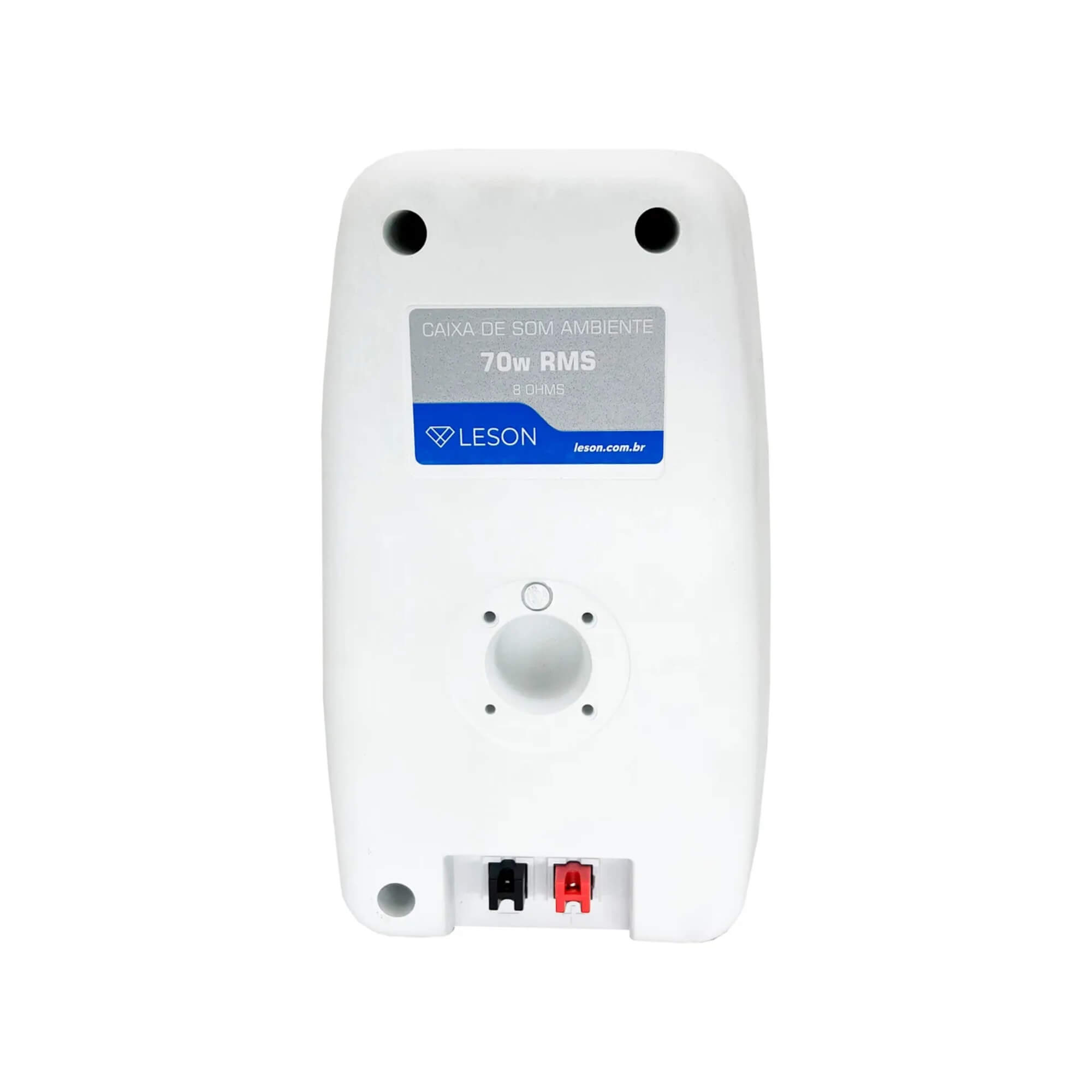 Par de Caixas Som Ambiente Resistente Água 140w 8Ohms Branca Leson - 2LSA74CXB