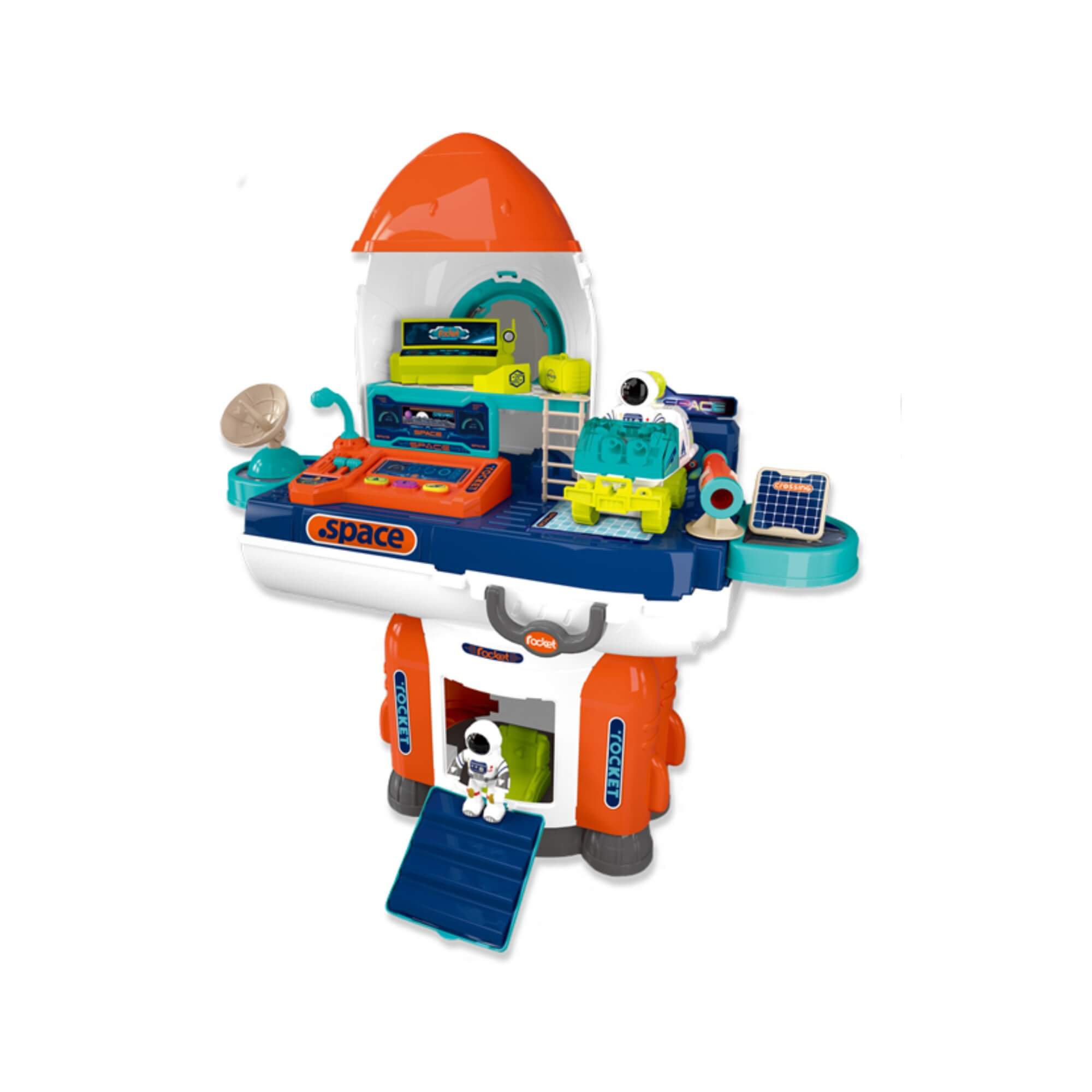 Brinquedo Infantil Playset Espacial Foguete Xalingo - 04160