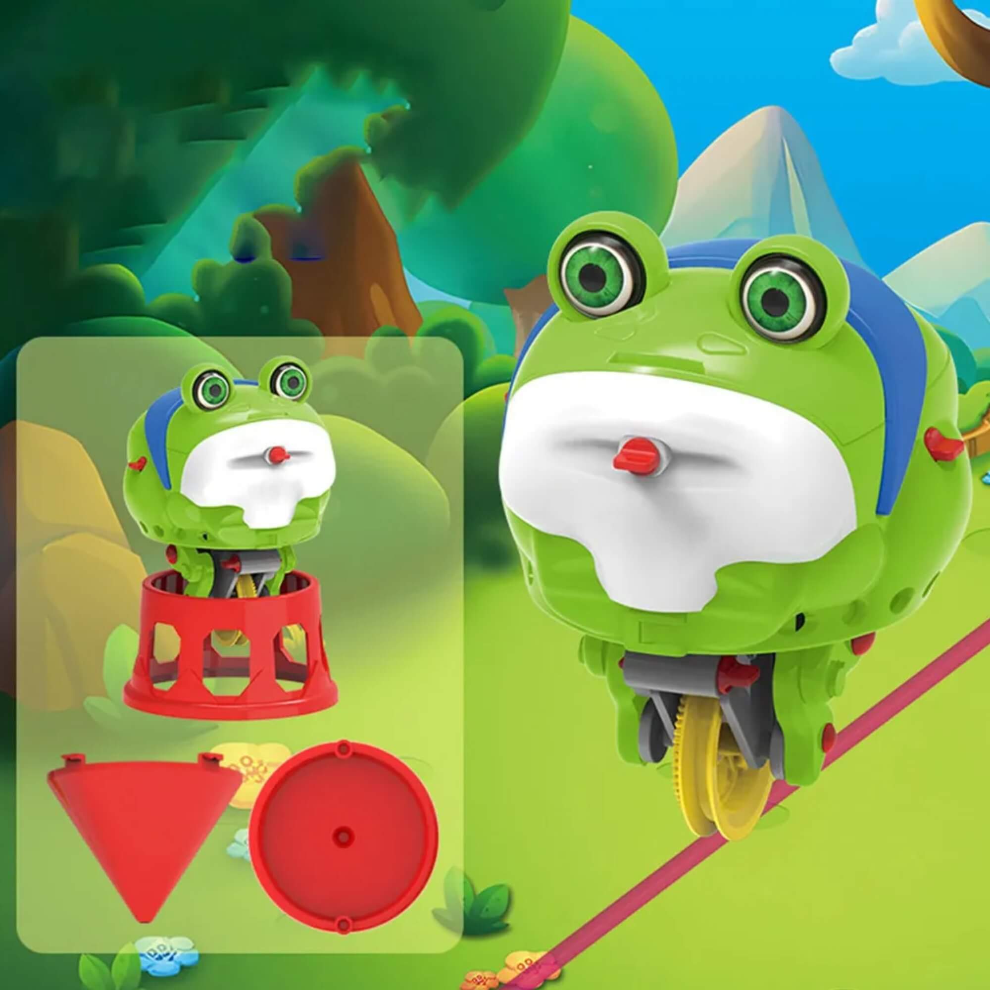Brinquedo Infantil Monociclo de Equilíbrio Sapo Xalingo - 66665