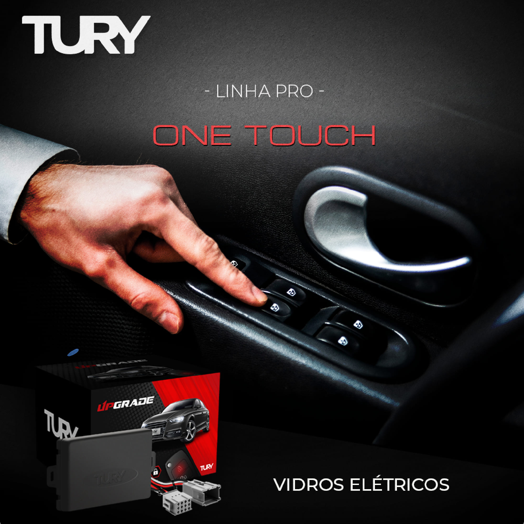 COMP Kit Módulo de Vidro Sentra 2010 Até 2013 + Retrovisores + Teto Solar