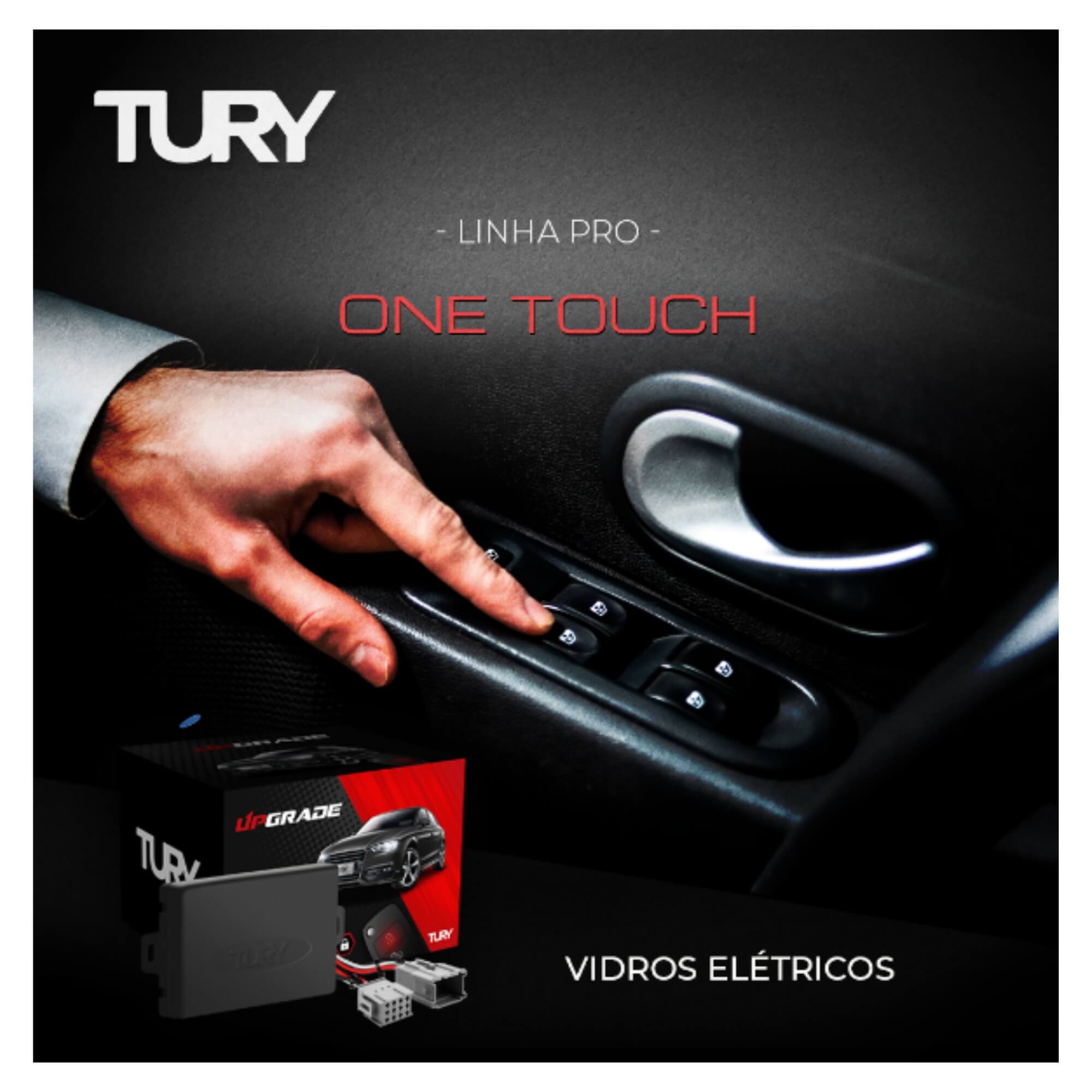 Módulo de Automação de Vidro Elétrico Tury - PRO4.78LONGAV