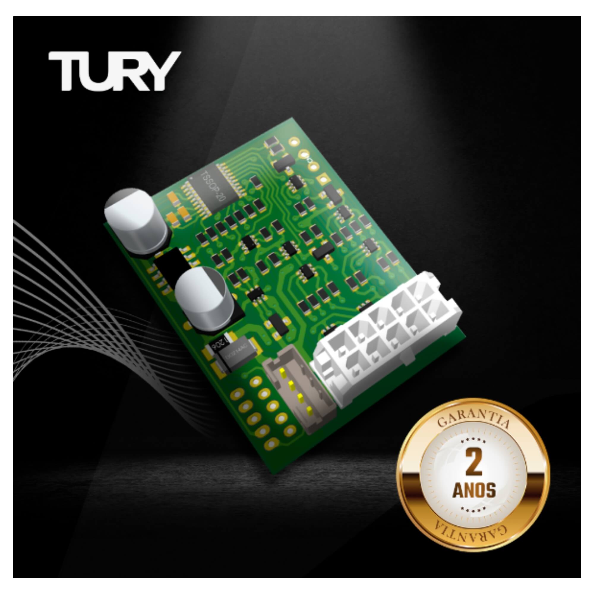 Módulo Automação Teto Solar Tury - SKY2.2AJ
