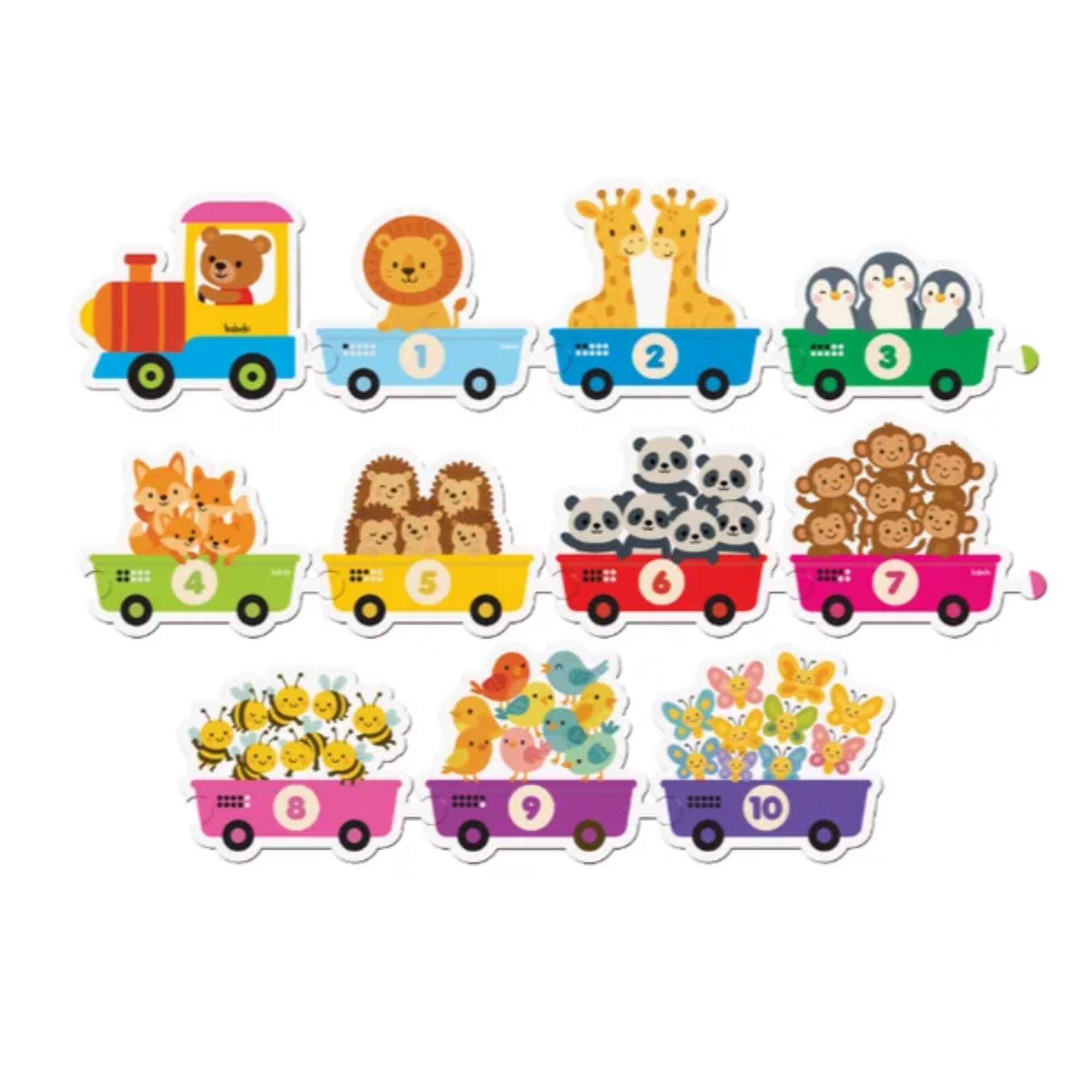 Brinquedo Infantil Trenzinho Conta Comigo Babebi - 7080