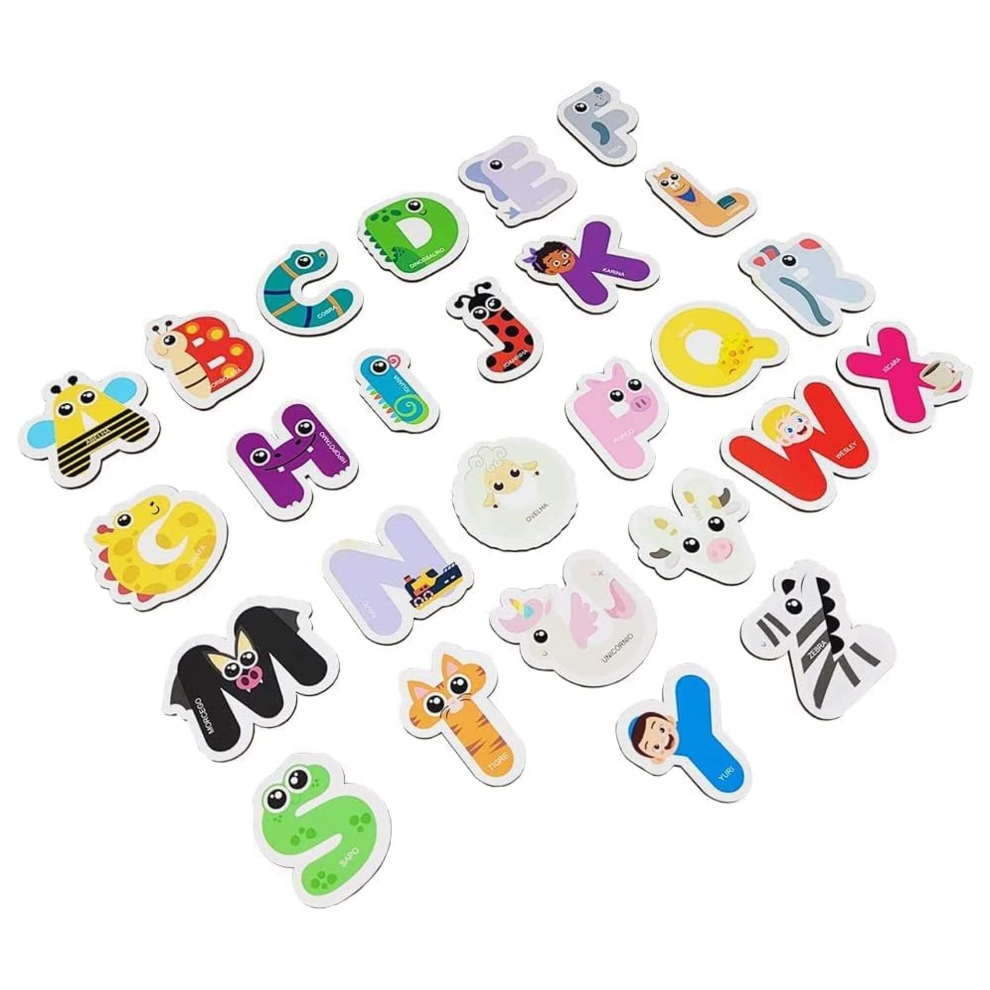 Brinquedo Infantil Educativo Alfabeto Divertido Babebi - 6019