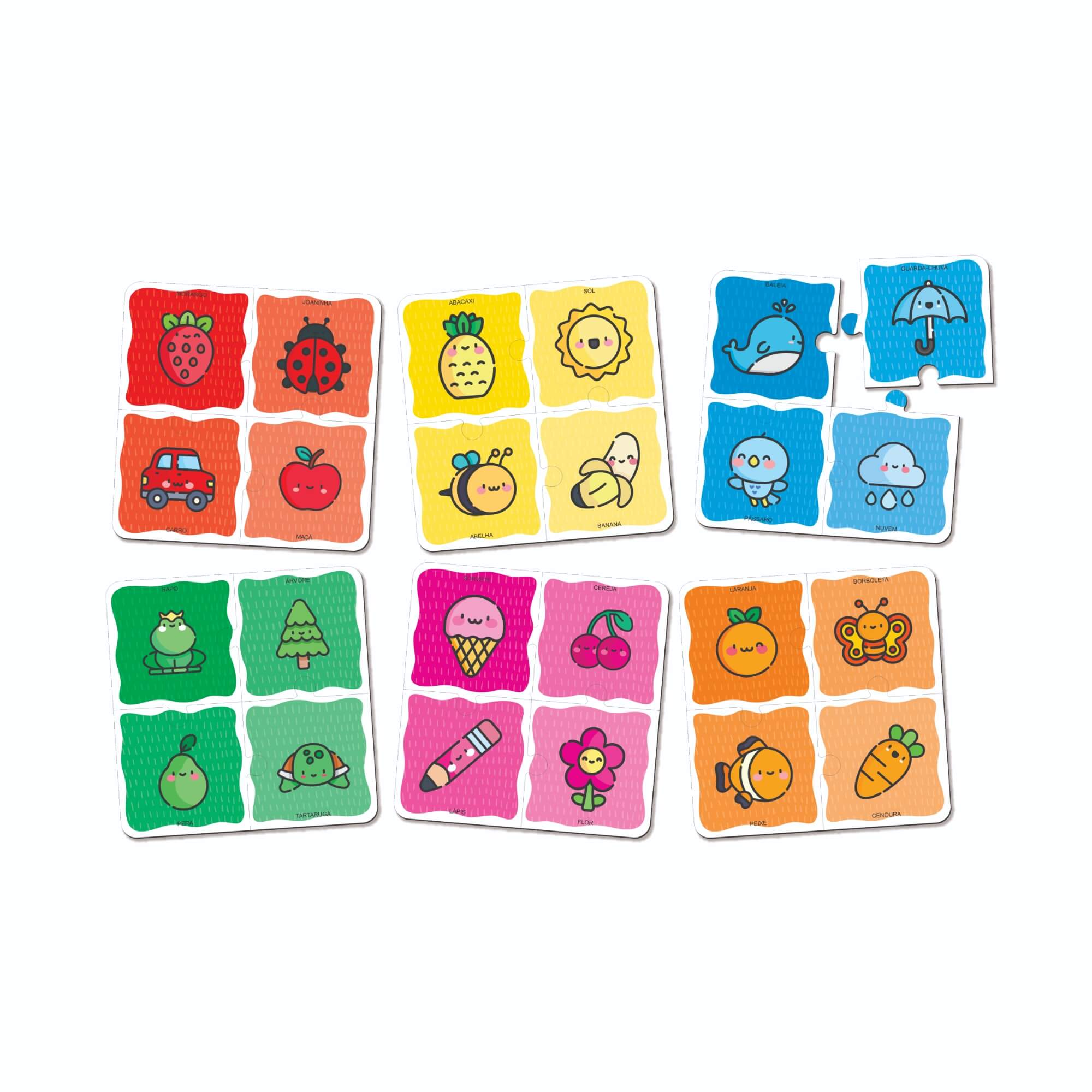 Brinquedo Infantil Conhecendo as Cores Babebi - 6038