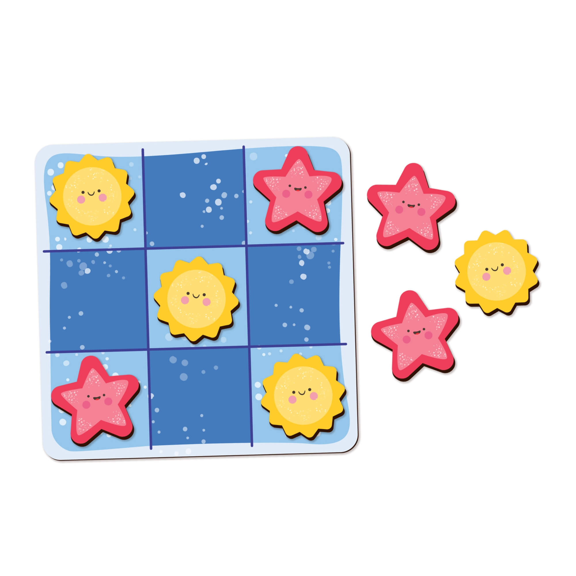 Brinquedo Infantil Joguinhos de Bolsa Jogo da Velha Babebi - 7009