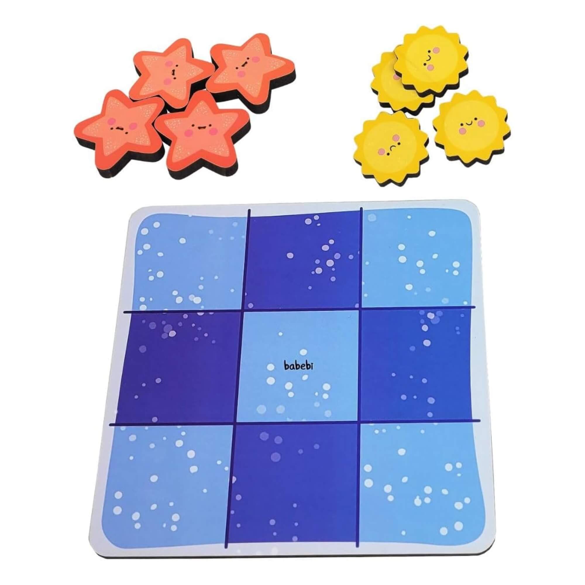 Brinquedo Infantil Joguinhos de Bolsa Jogo da Velha Babebi - 7009