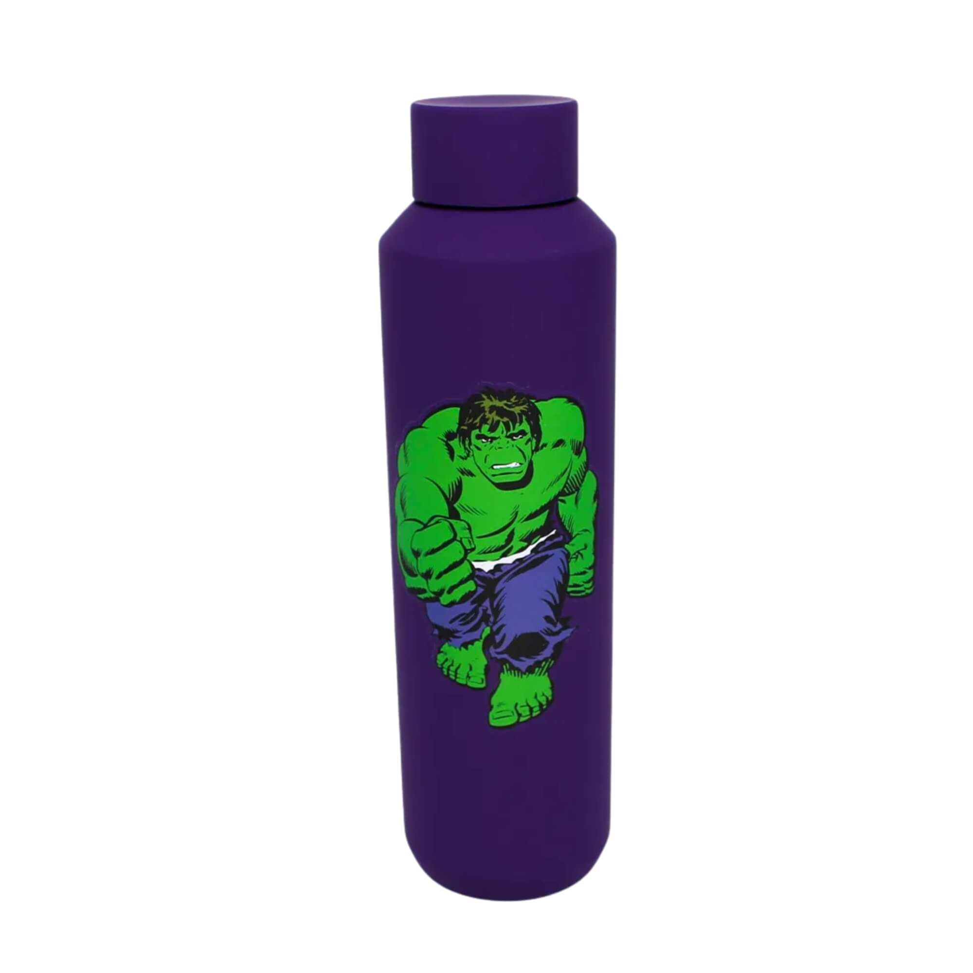 Garrafa Acqua 600ml Hulk Marvel Zona Criativa - 10072574
