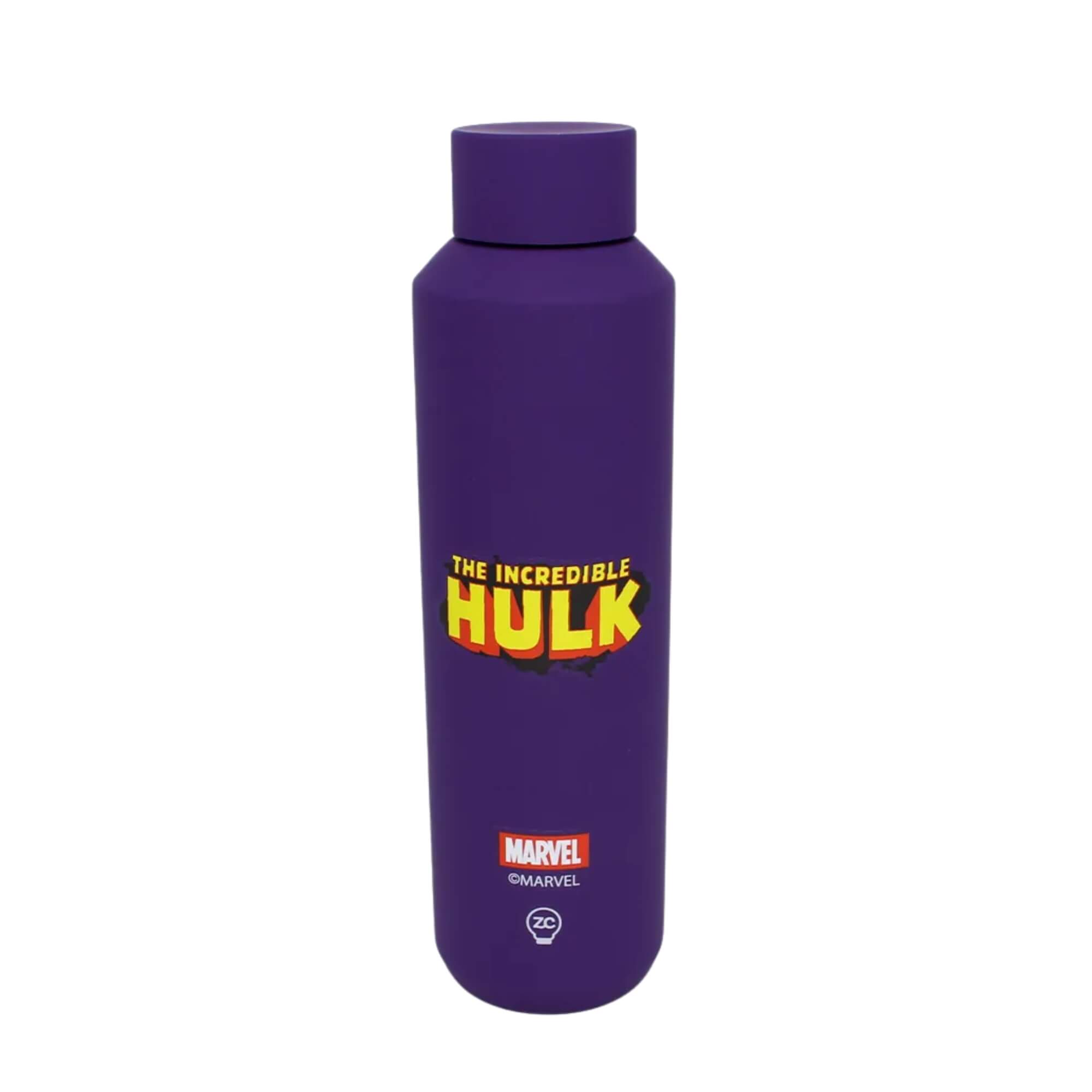 Garrafa Acqua 600ml Hulk Marvel Zona Criativa - 10072574
