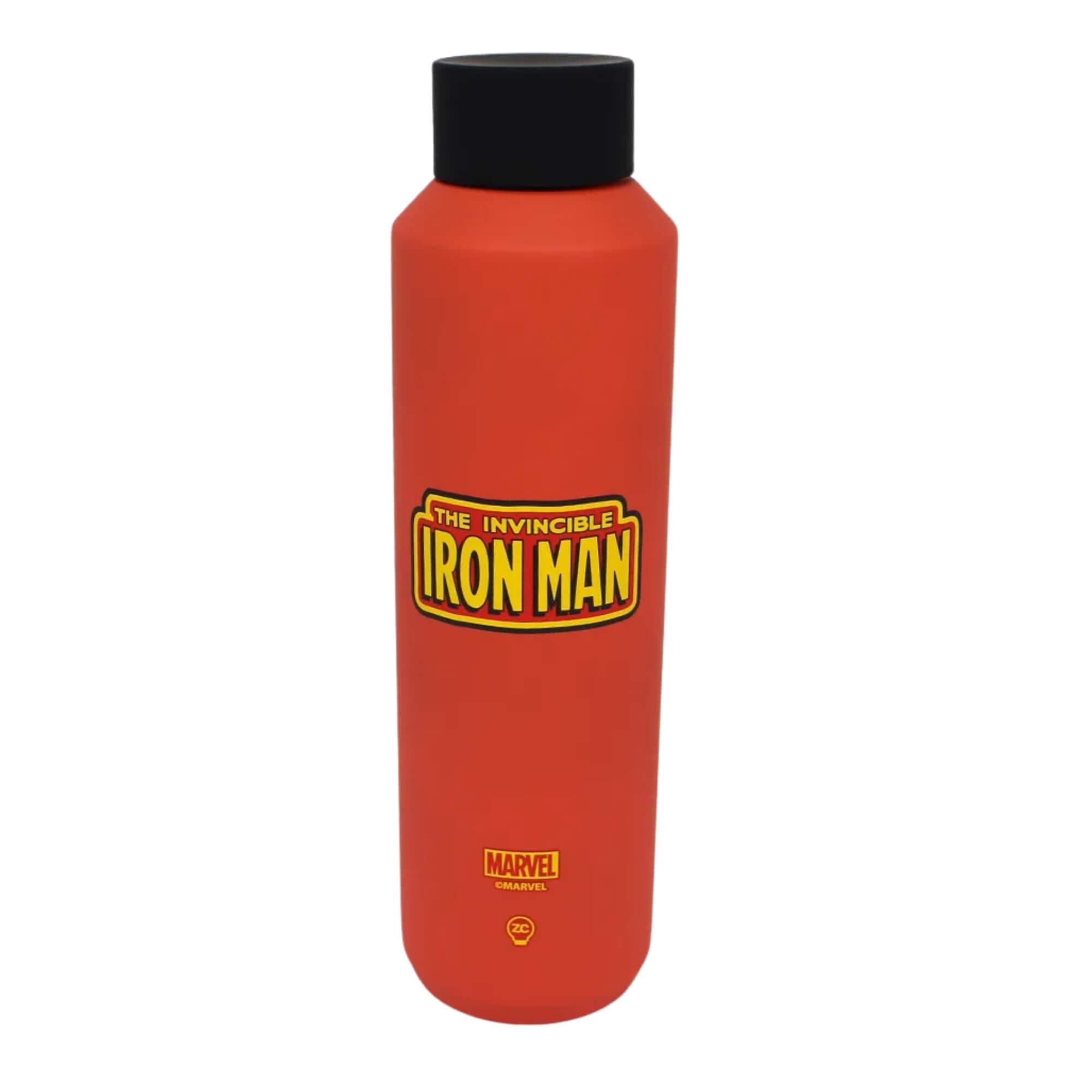 Garrafa Acqua 600ml Homem de Ferro Marvel Zona Criativa - 10072577