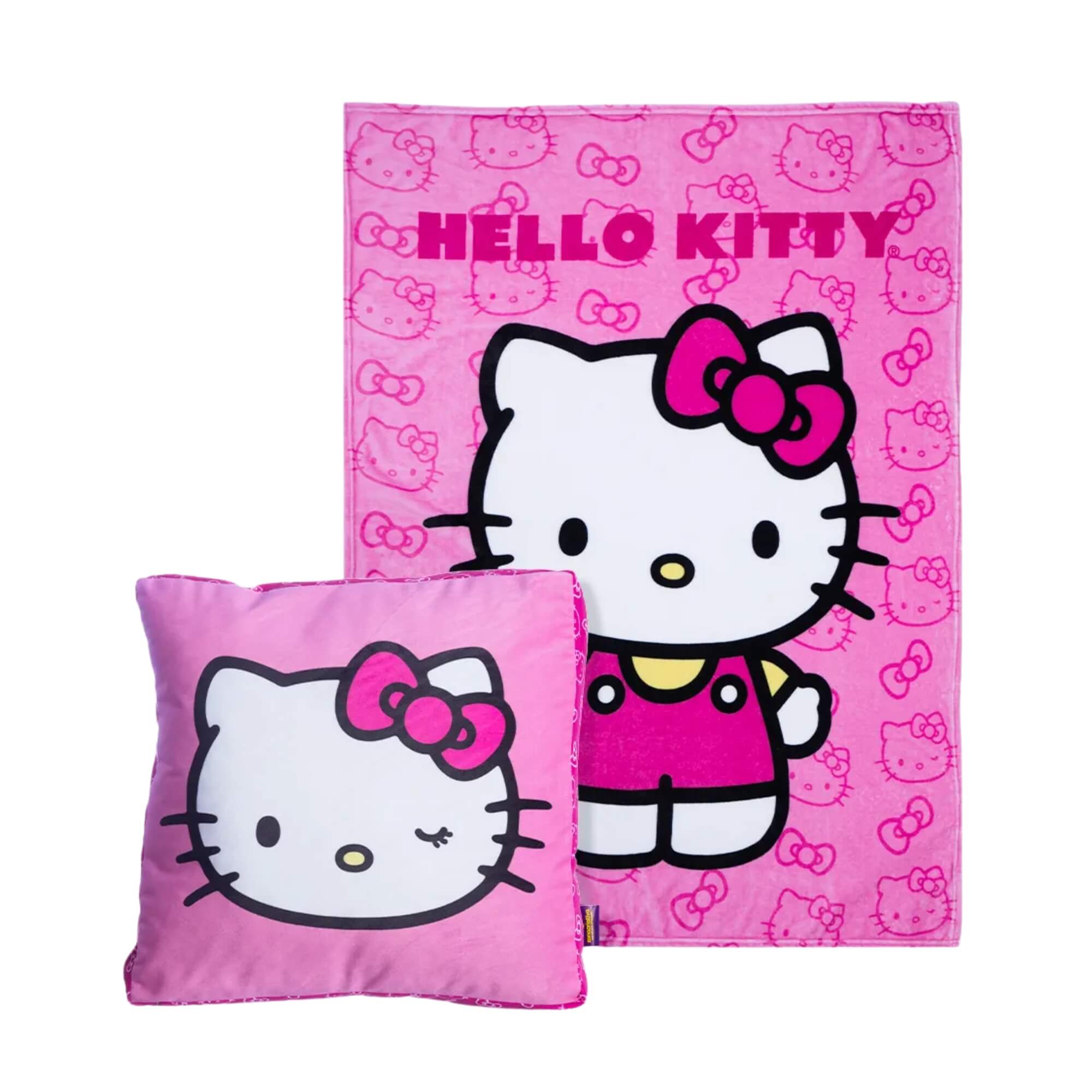Almofada com Manta Hello Kitty Zona Criativa - 10140934