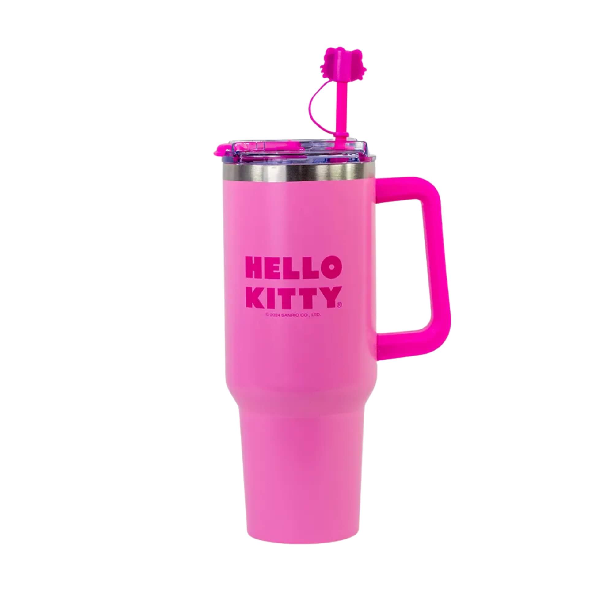 Copo Térmico Canecão Tumbler c/ Pingente Hello Kitty 1,15L Zona Criativa - 10025960