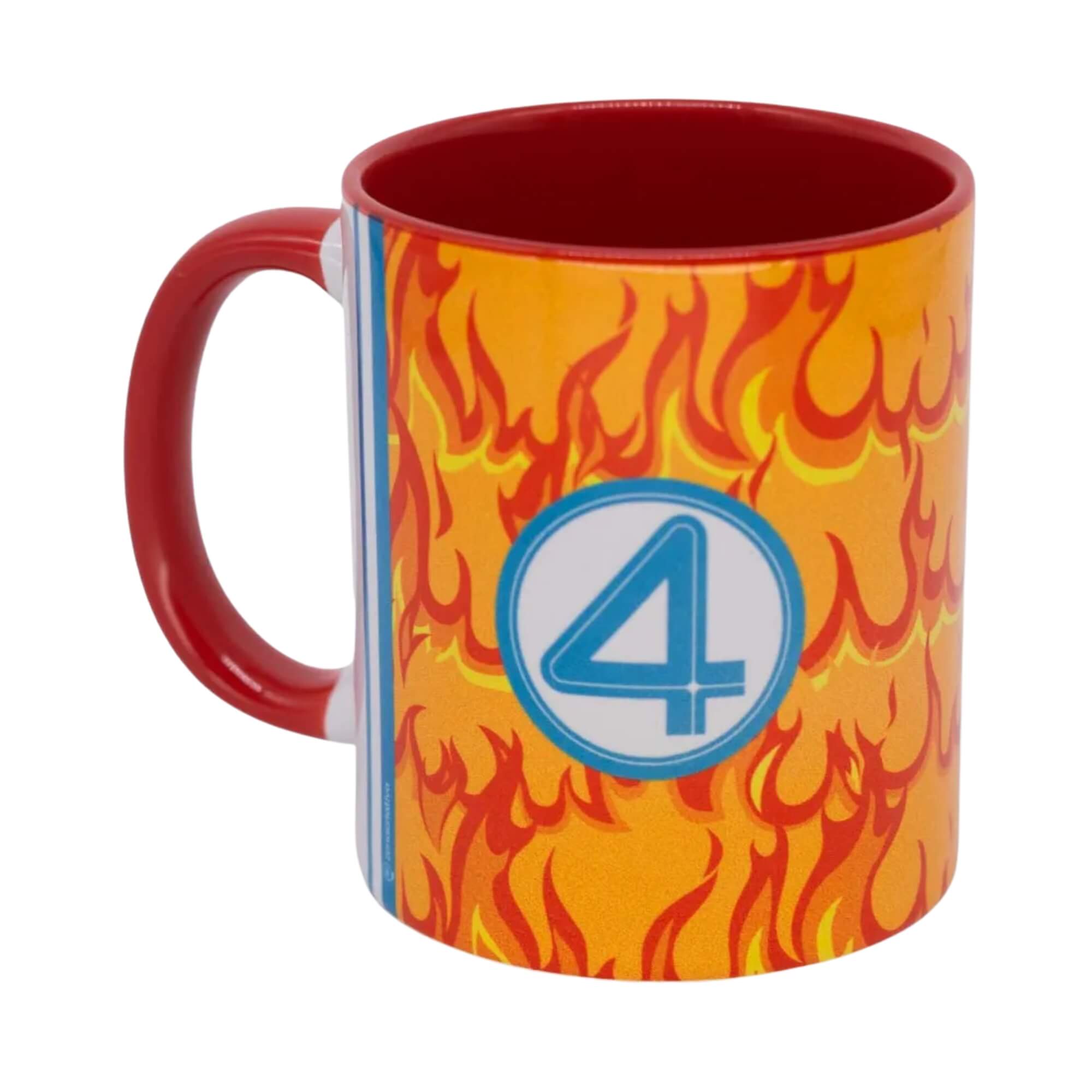 Caneca Pop Tocha Humana Quarteto Fantástico - Marvel Zona Criativa - 10026638