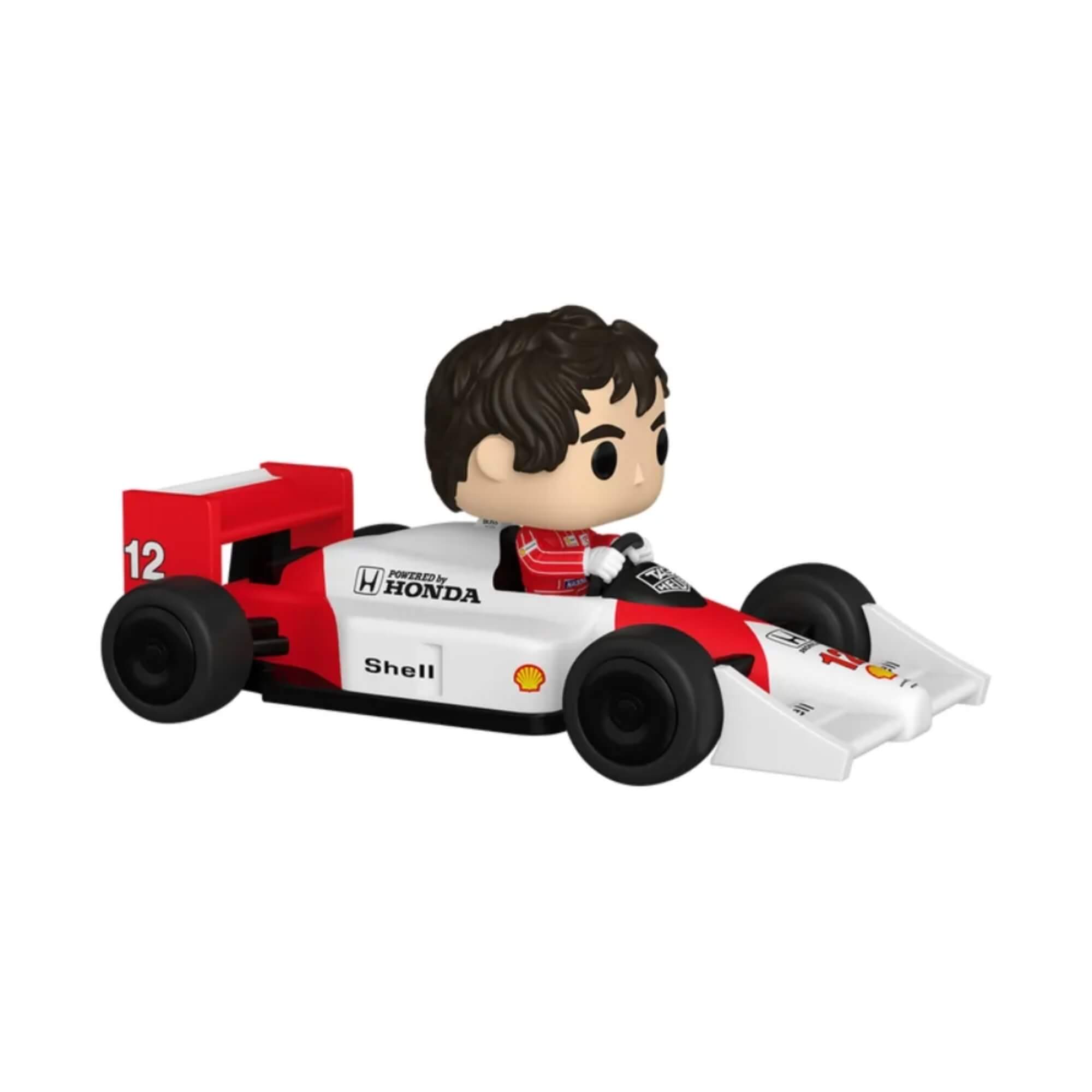 Boneco Funko Pop! Rides Super Deluxe McLaren - Ayrton Senna Candide - 12576