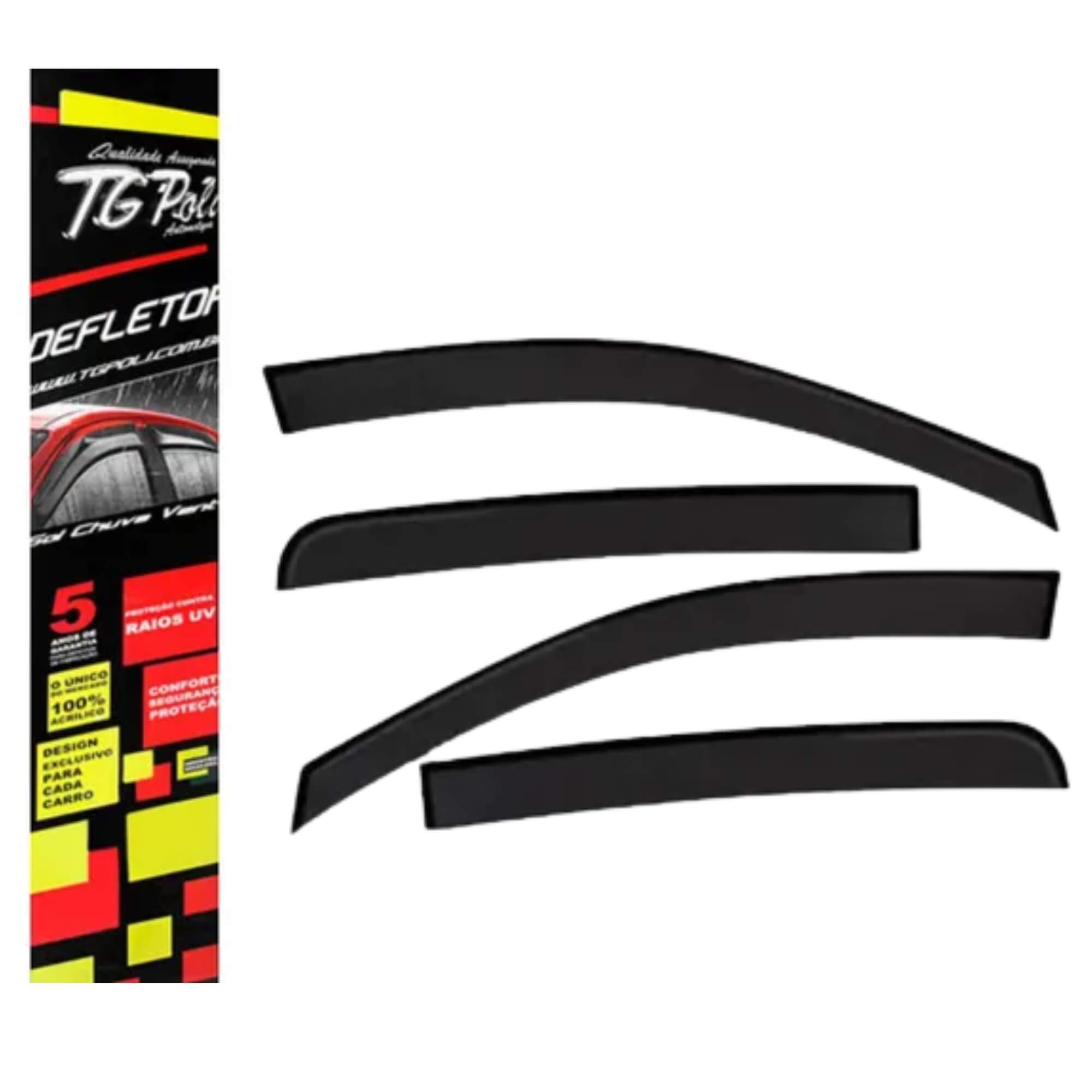 Calha de Chuva BYD Dolphin 23/25 4 Portas Inteiriça/Slim TG Poli - TG01100203 36001
