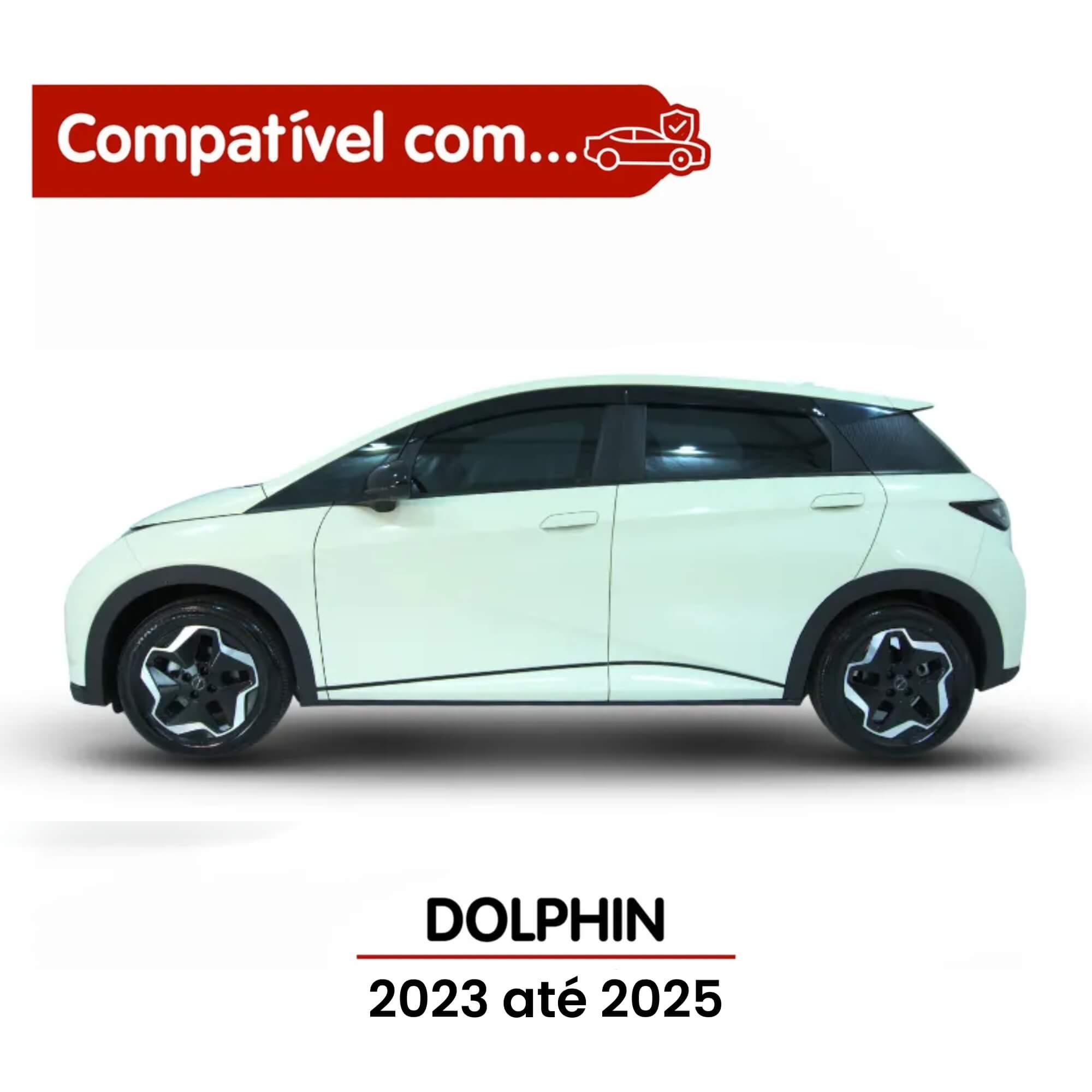 Calha de Chuva BYD Dolphin 23/25 4 Portas Inteiriça/Slim TG Poli - TG01100203 36001