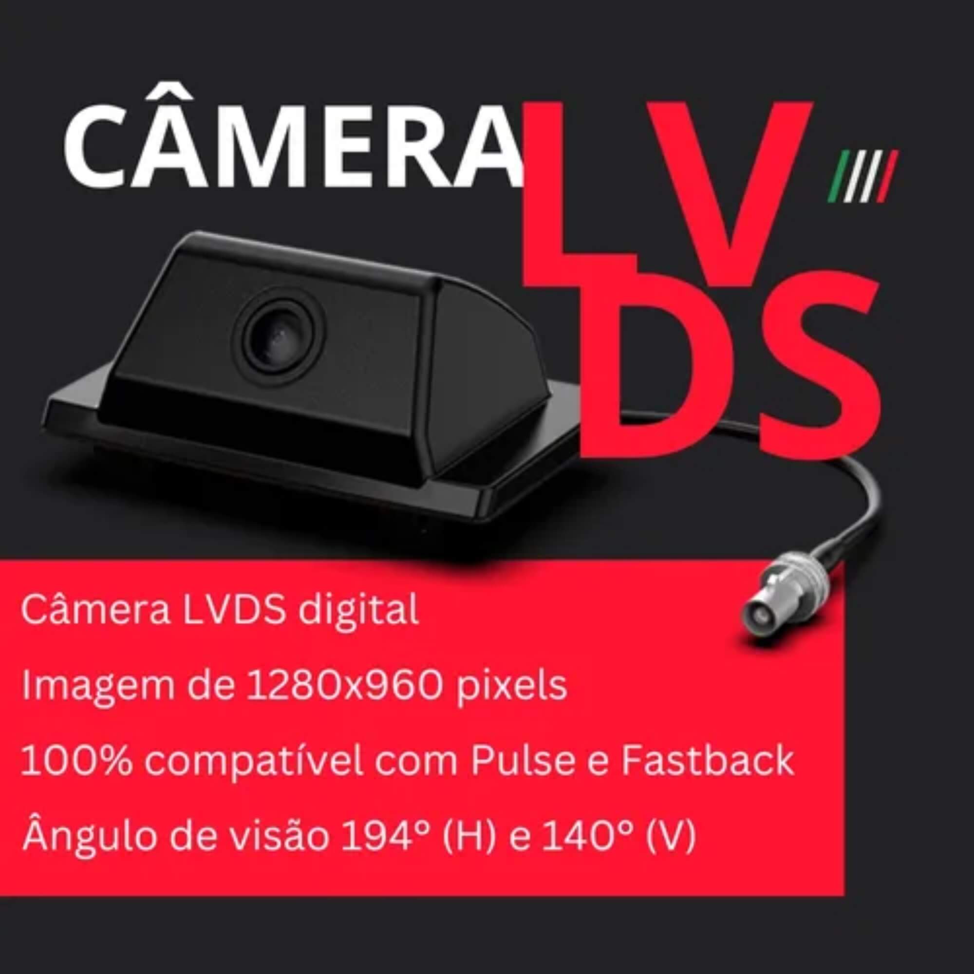 Interface para Câmera de Ré FIC FI-14 Fiat Pulse 22/26 Flexitron - 10.00.00.1583