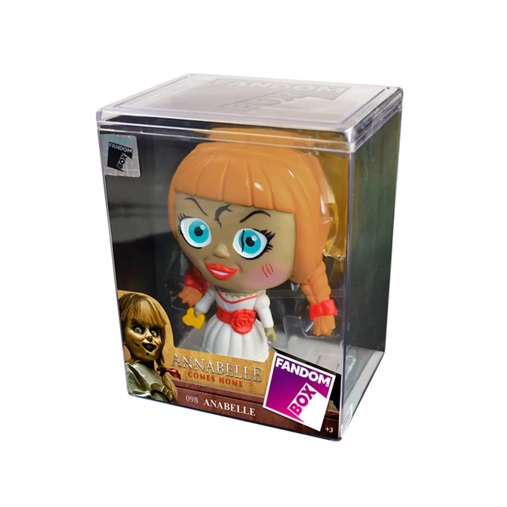 COMP Kit 2 Bonecos Colecionáveis Fandom Box Terror Anabelle + A Freira Vinil Atóxico Lider