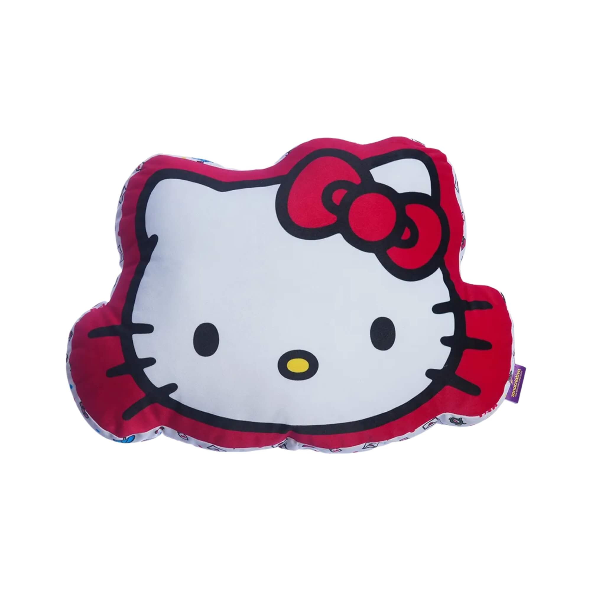 COMP Kit Hello Kitty Almofada Formato 30x40cm + Caneca Porcelana 350ml Zona Criativa