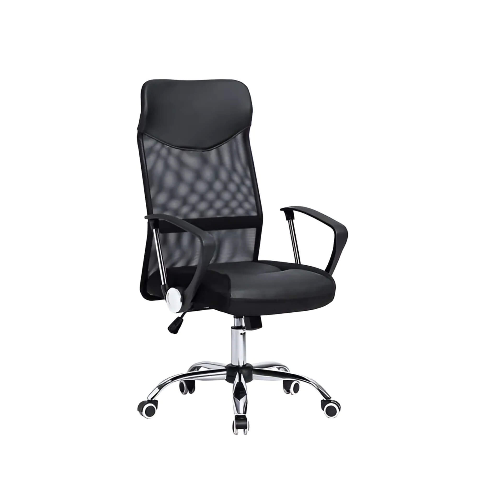 Cadeira Giratória Office Executive em Malha Preta Conthey Evolux - N1902004