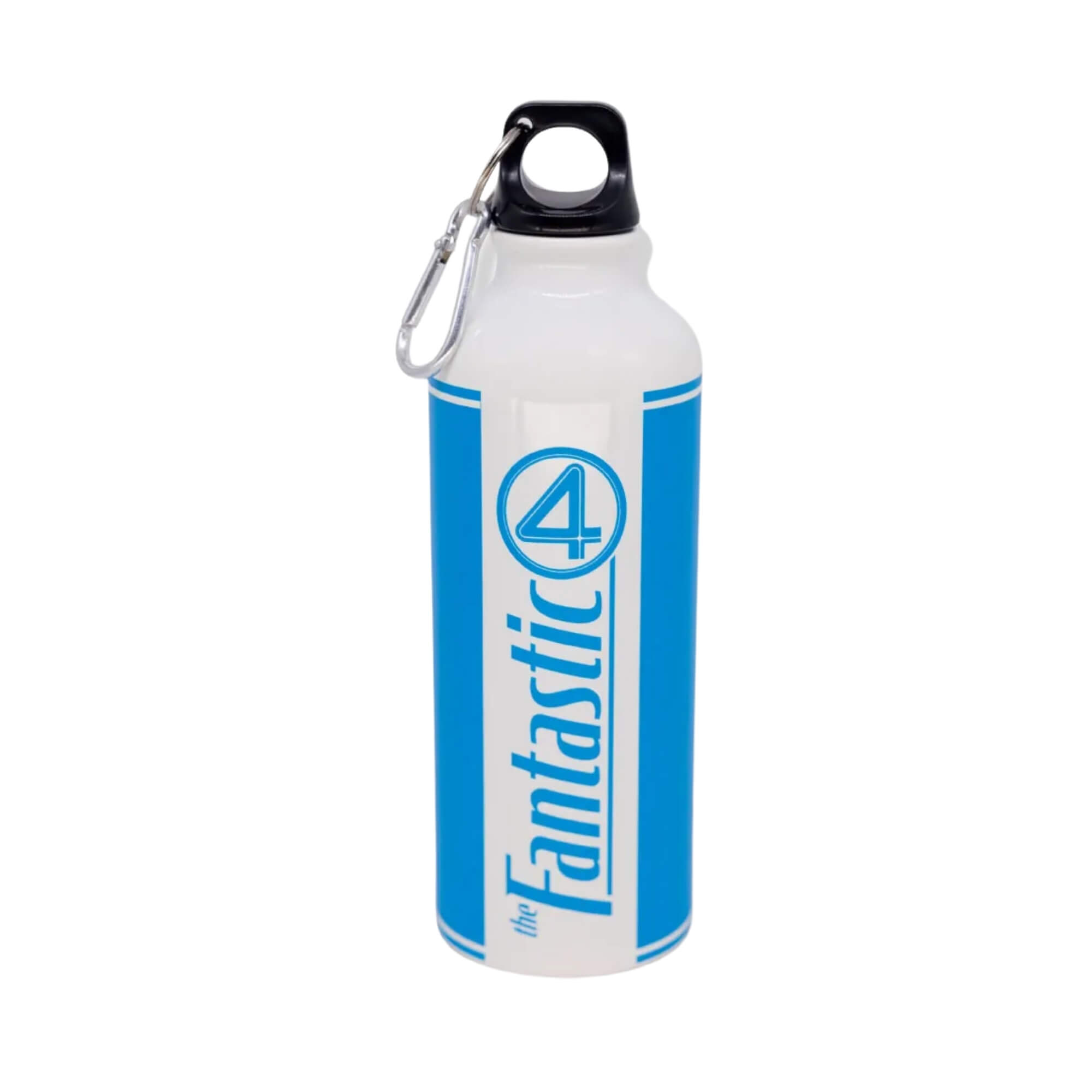 COMP Kit Quarteto Fantástico Almofada + Garrafa Alumínio 500ml Mosquetão Marvel Zona Criativa