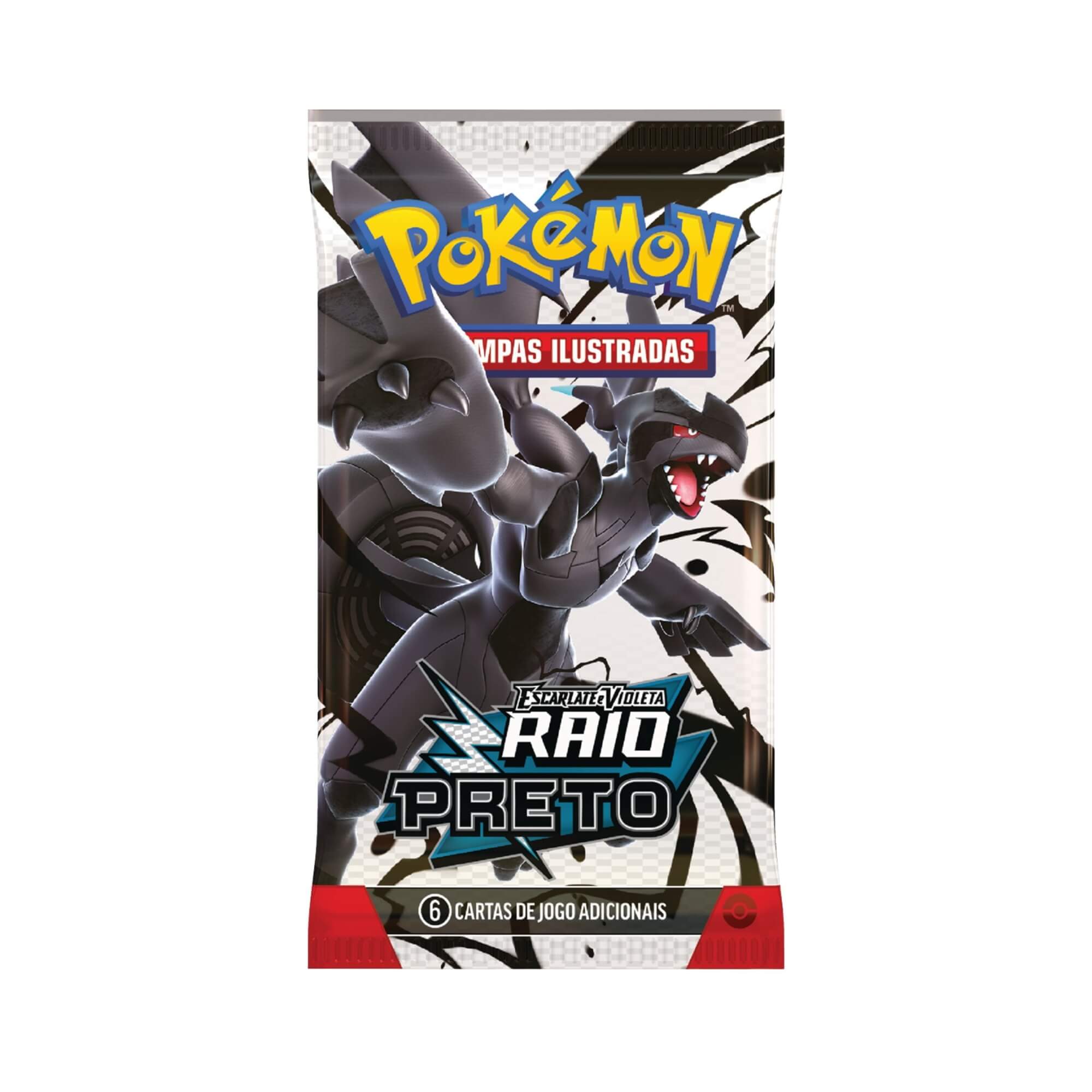 Pokemon Blister Triplo EV10.5 Raio Preto - Reuniclus Copag - 35895