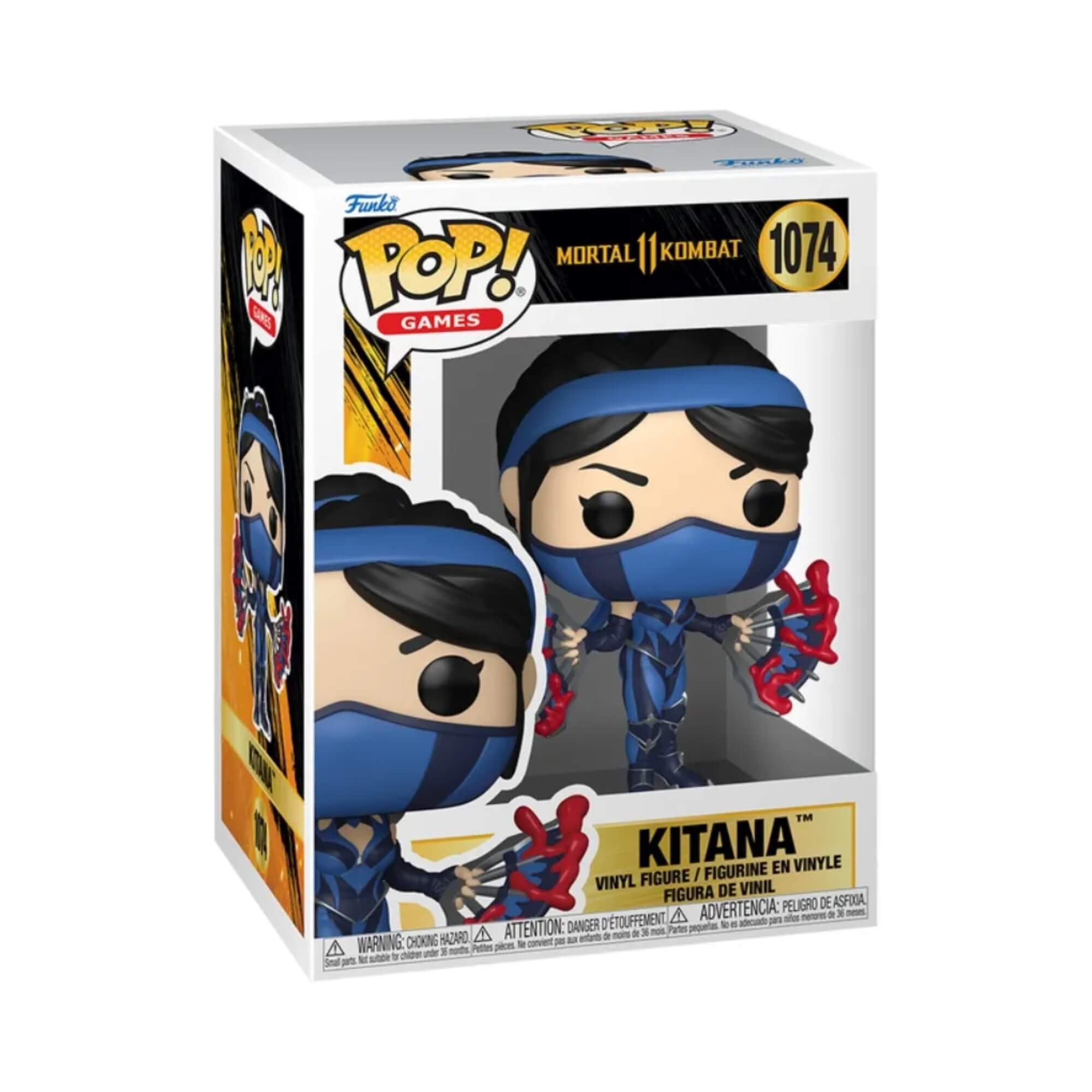 VAR Boneco Funko Pop! Mortal Kombat (Escolha o Personagem) Personagem:Kitana