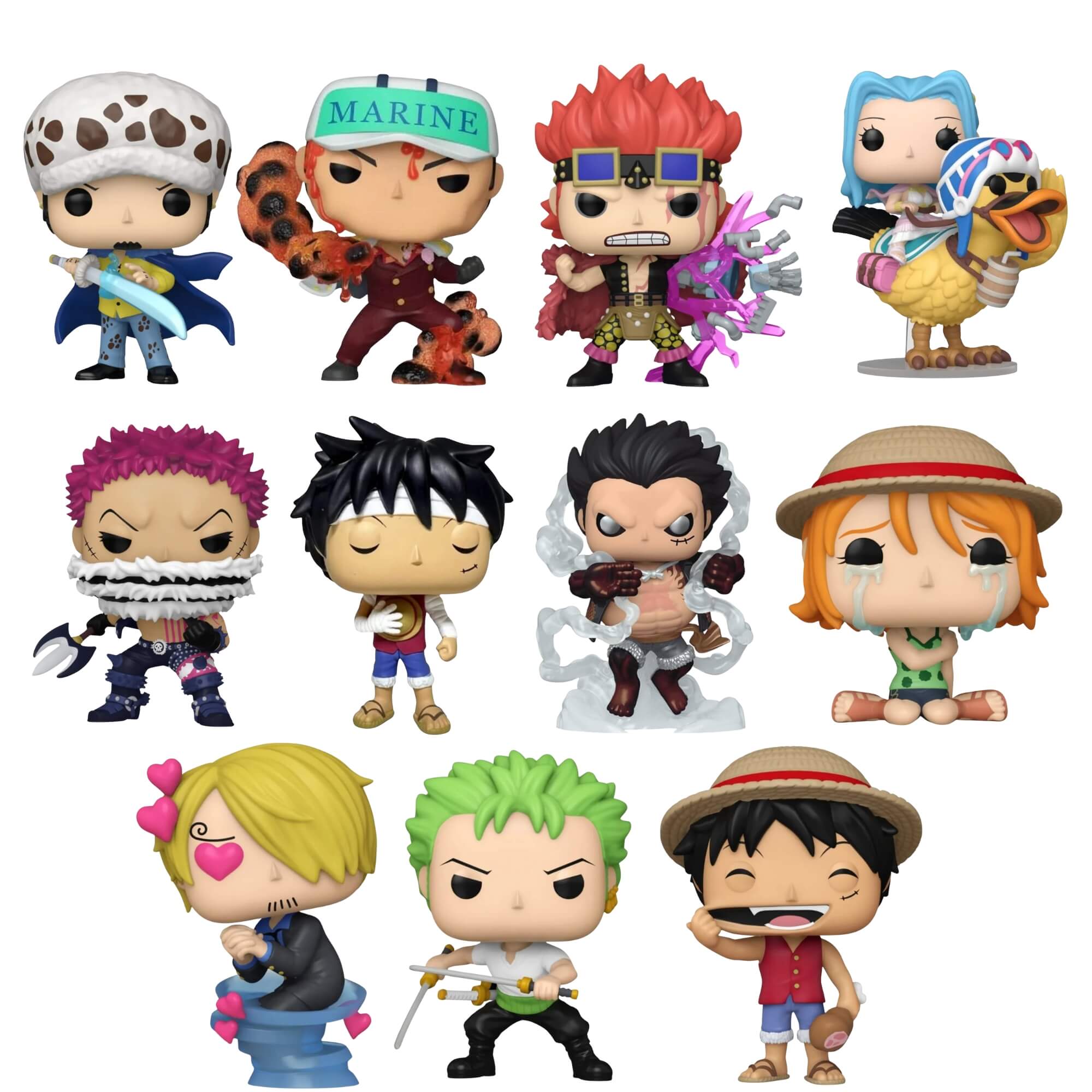 VAR Boneco Funko Pop! One Piece (Escolha o personagem)