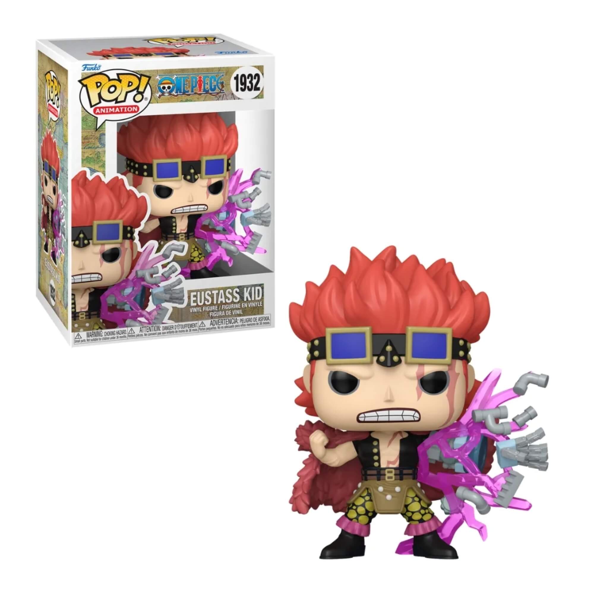 VAR Boneco Funko Pop! One Piece (Escolha o personagem) Personagem:Eustass Kid