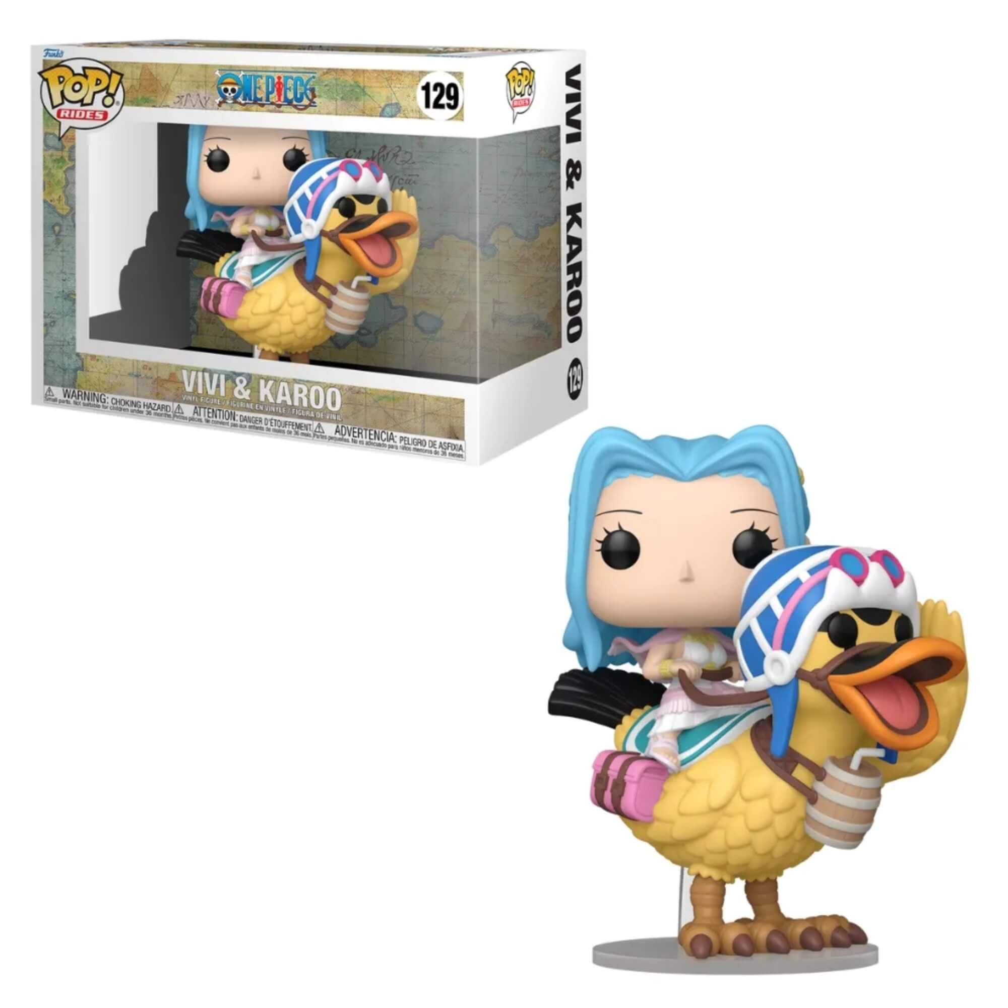 VAR Boneco Funko Pop! One Piece (Escolha o personagem) Personagem:Vivi e Karoo