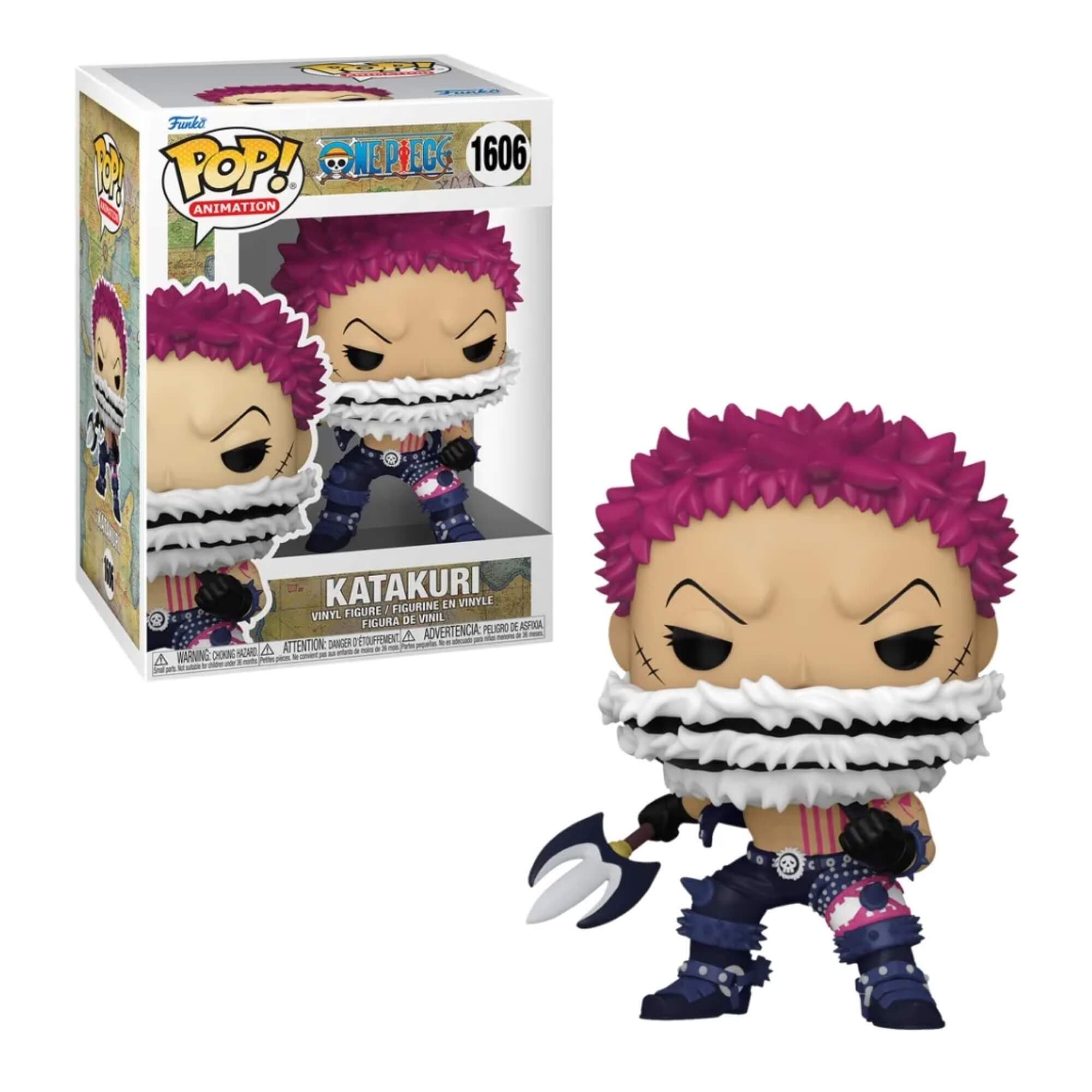 VAR Boneco Funko Pop! One Piece (Escolha o personagem) Personagem:Katakuri