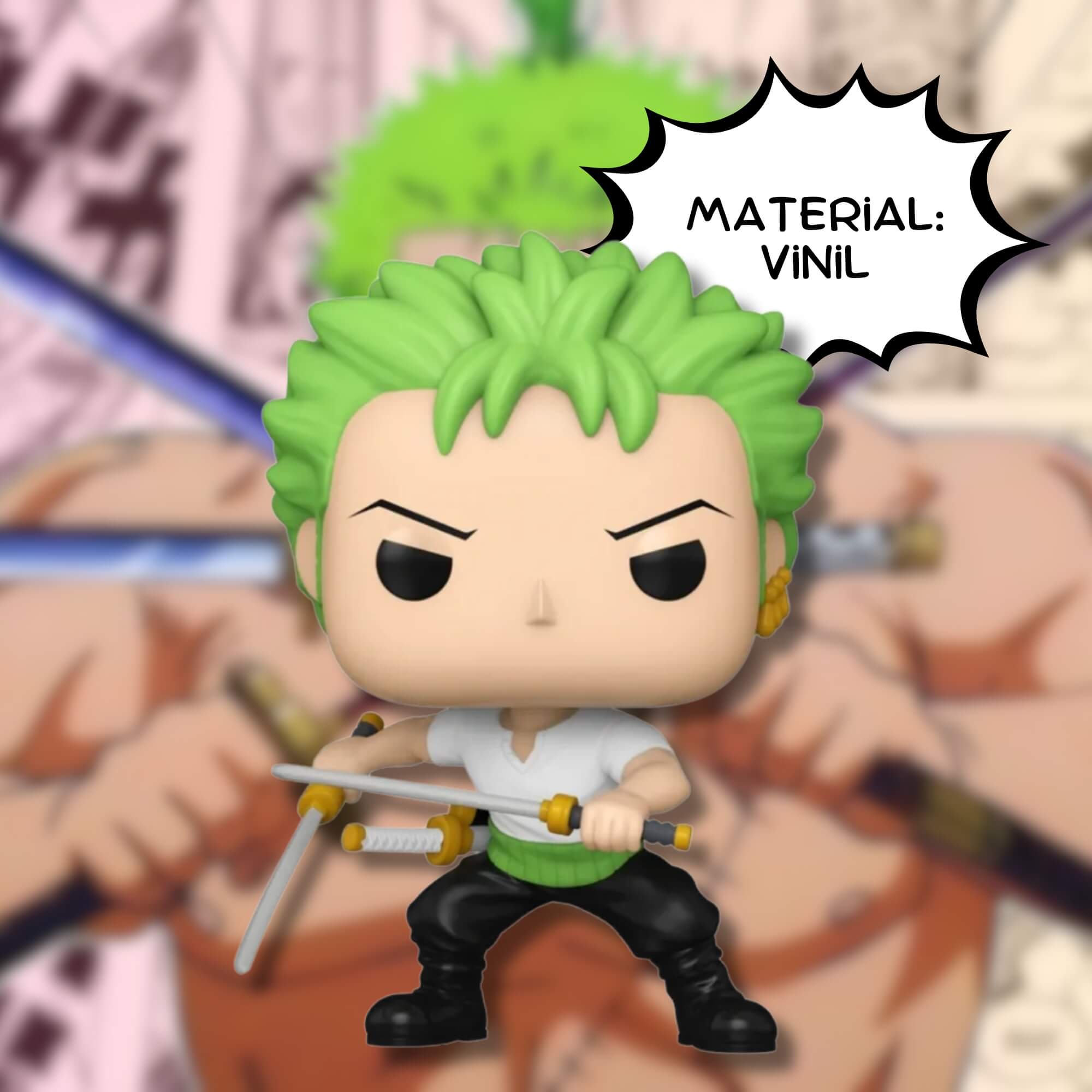 VAR Boneco Funko Pop! One Piece (Escolha o personagem) Personagem:Zoro