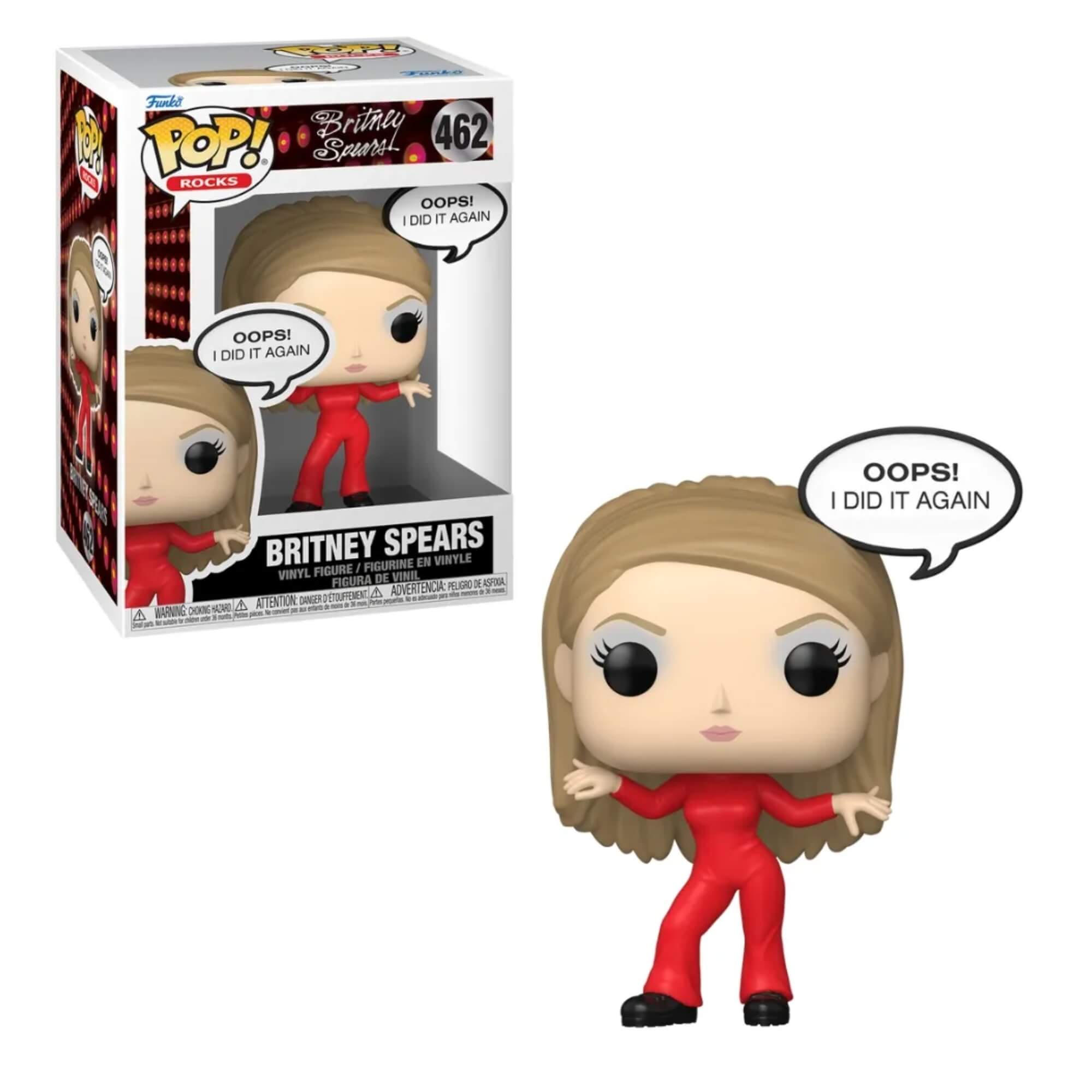 VAR Boneco Funko Pop! Ícones da Música (Escolha o Artista)