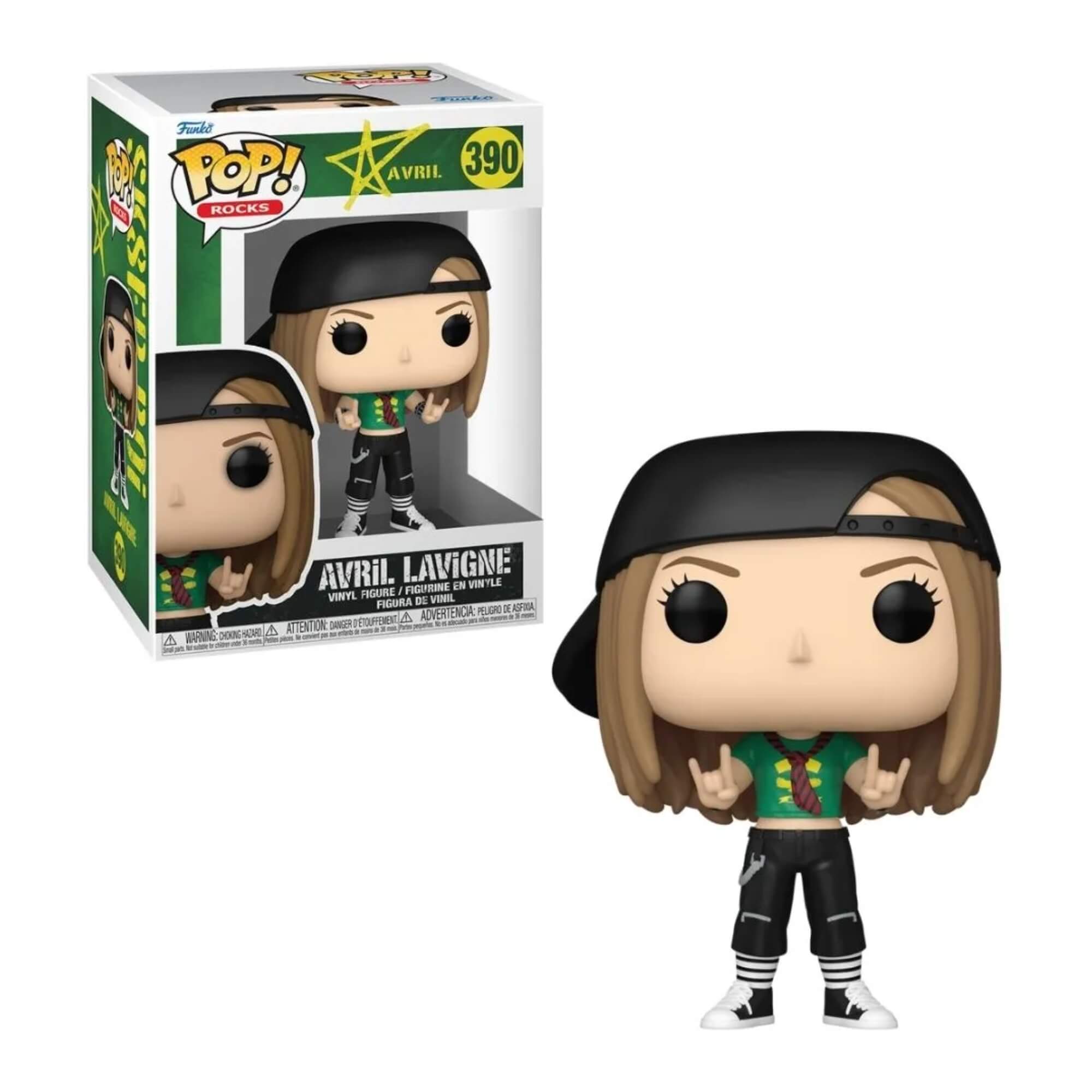 VAR Boneco Funko Pop! Ícones da Música (Escolha o Artista) Artista:Avril Lavigne