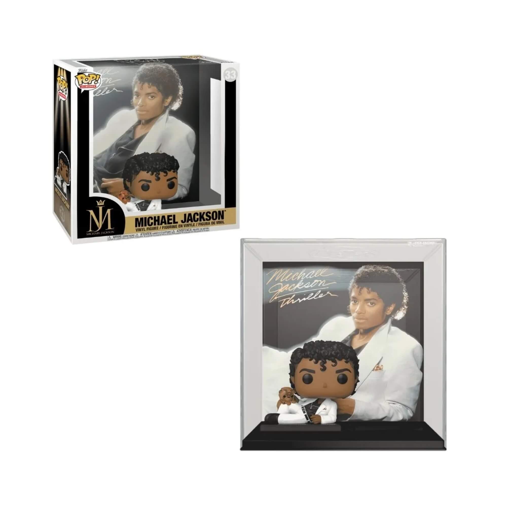 VAR Boneco Funko Pop! Ícones da Música (Escolha o Artista) Artista:Michael 33