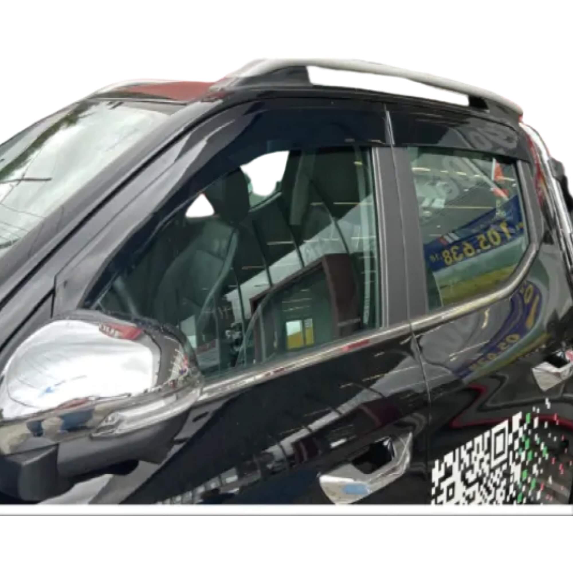 Calha de Chuva Fiat Titano 2024 2025 4 Portas Inteiriça Slim TG Poli - TG01100201 - 24031