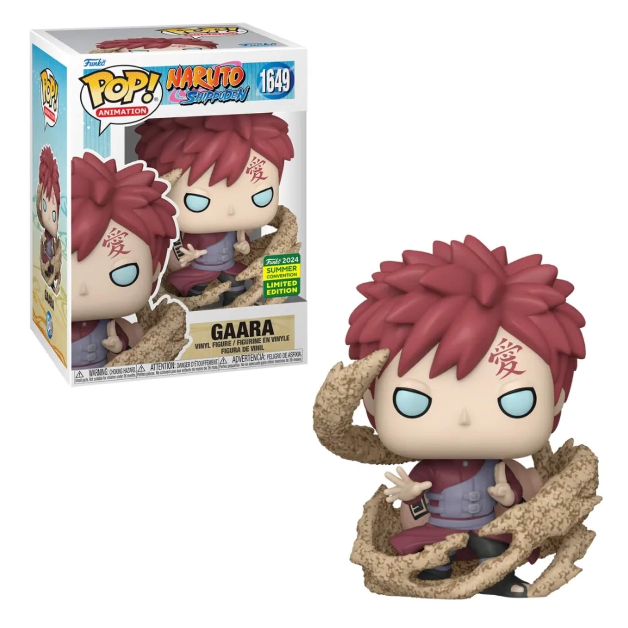 VAR Boneco Funko Pop! Animation Naruto Shippuden (Escolha o Personagem) Personagem:Gaara