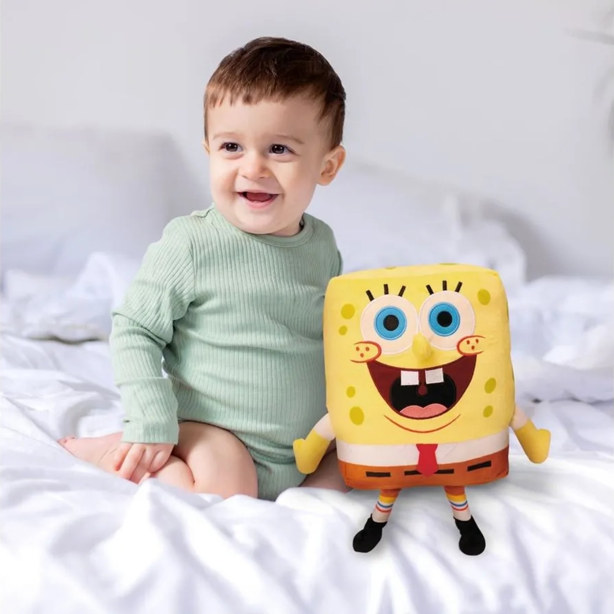 COMP Kit Pelúcia Bob Esponja e Patrick Estrela 30cm Multikids