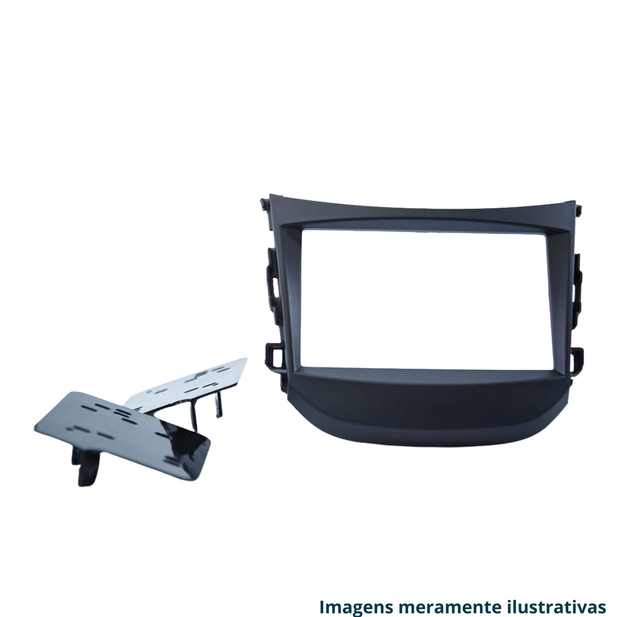 COMP Central Multimidia HB20 2012 a 2019 13 SLIM 7" 2+32GB + Chicotes + Camera Ré + Moldura 2 Din 7" EPX 091