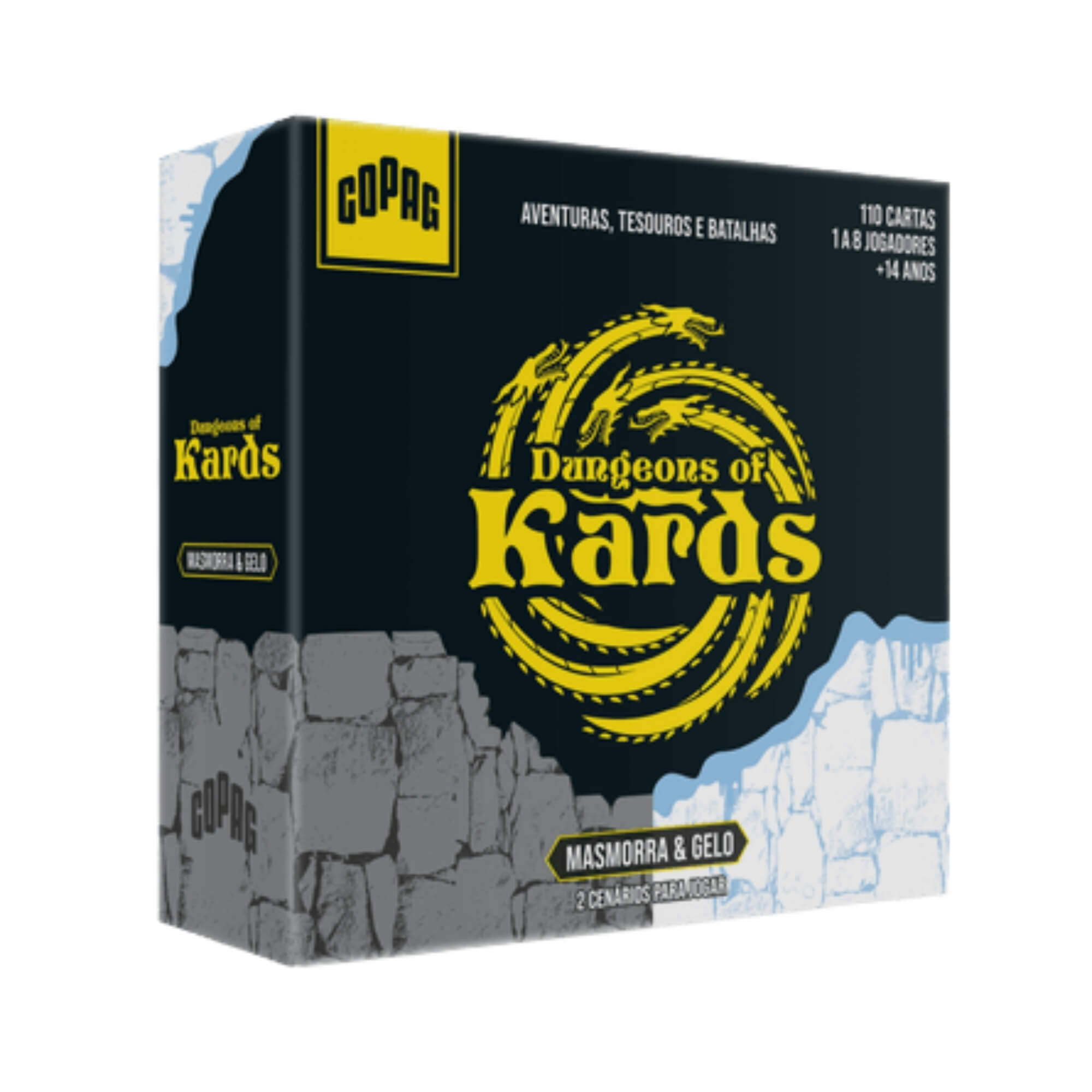 Jogo de Cartas Dungeons of Kards Masmorra e Gelo Copag - 34964