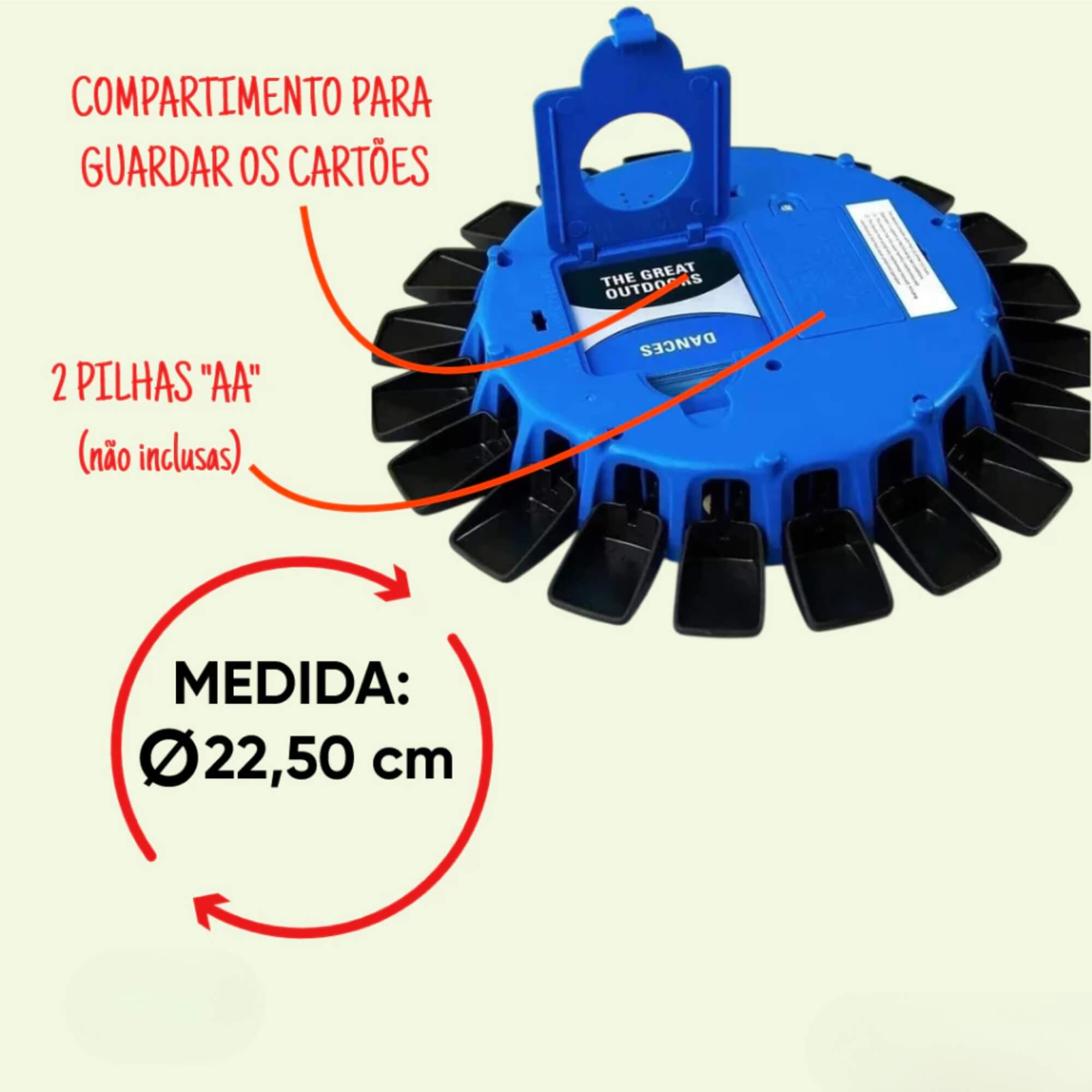 Jogo Tecla Letras com 36 cartas com 72 temas Braskit - 1206