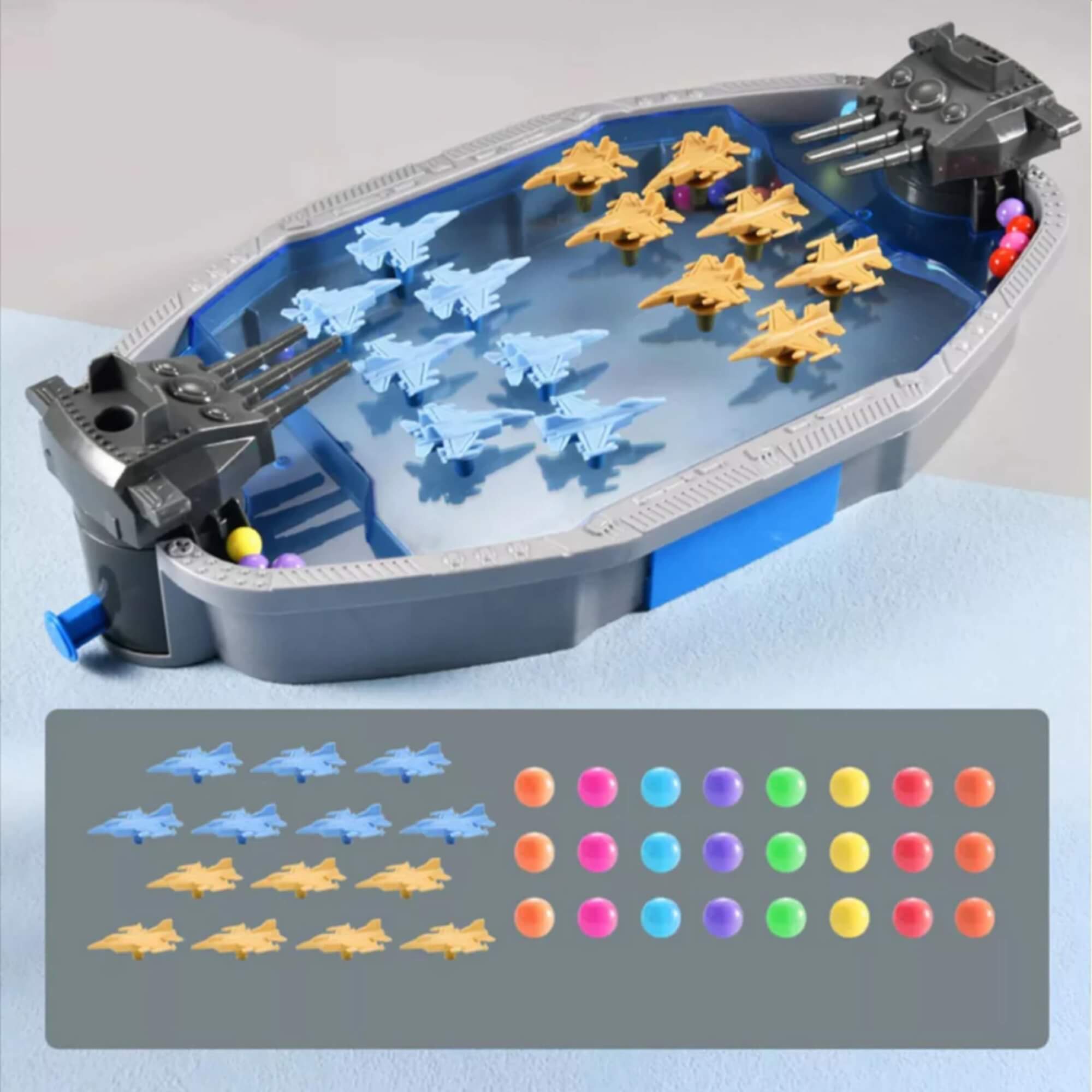 Jogo Aero Combate Aviões Coloridos – Brinquedo Infantil Educativo 4+ Anos Braskit 2303