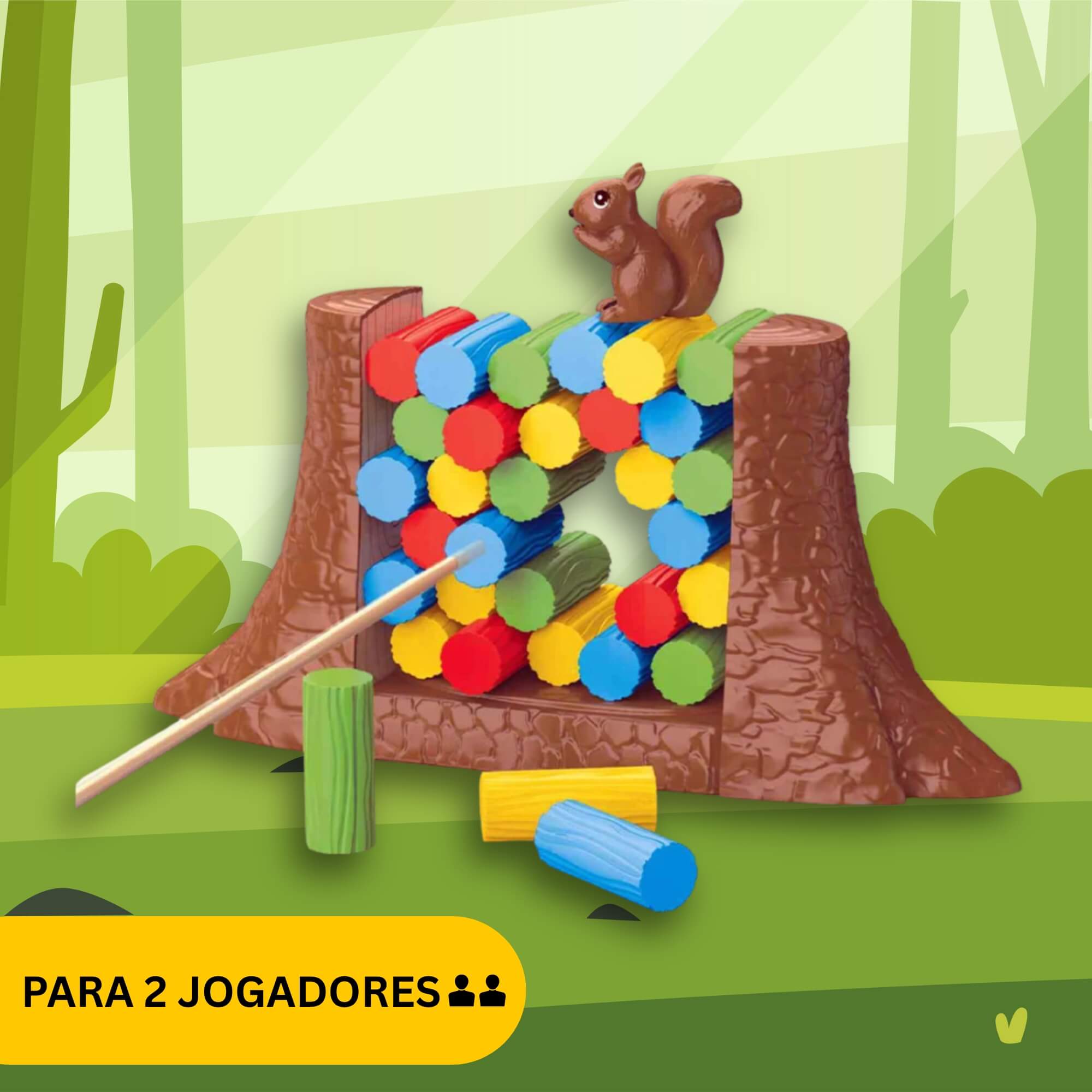 Jogo Esquilo Game Braskit - 1207