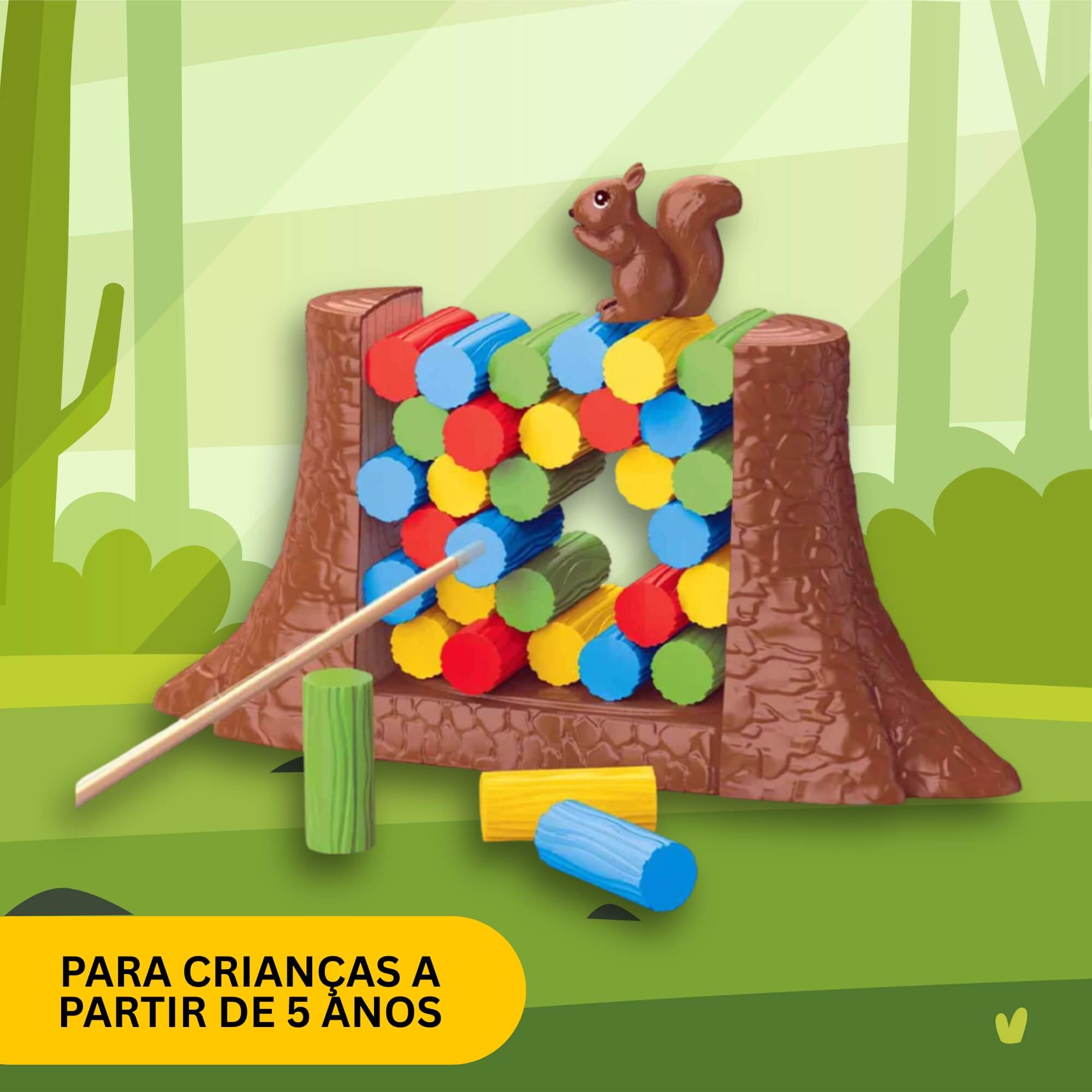 Jogo Esquilo Game Braskit - 1207