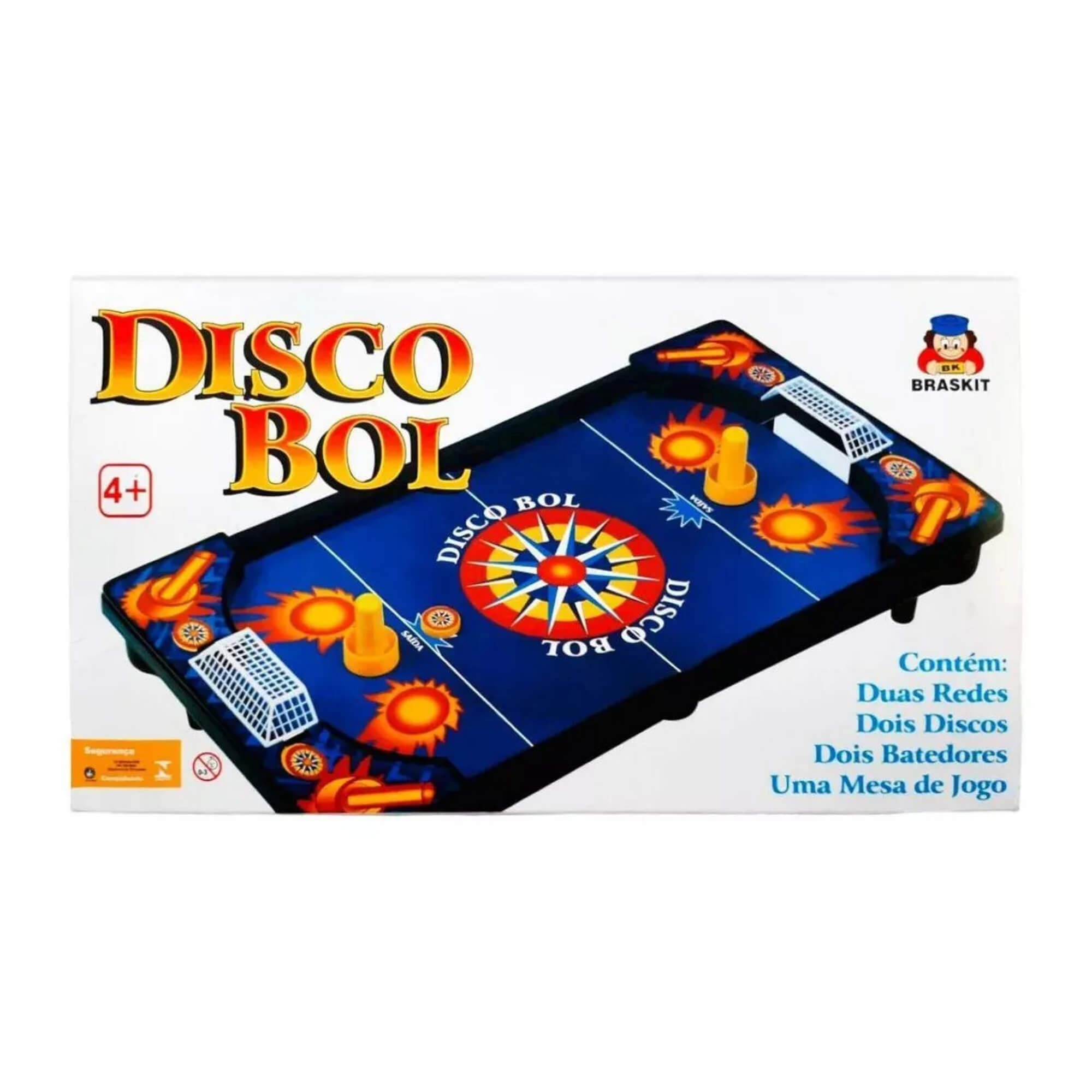 Brinquedo Infantil Disco Bol com Batedores e Discos Braskit - 390A