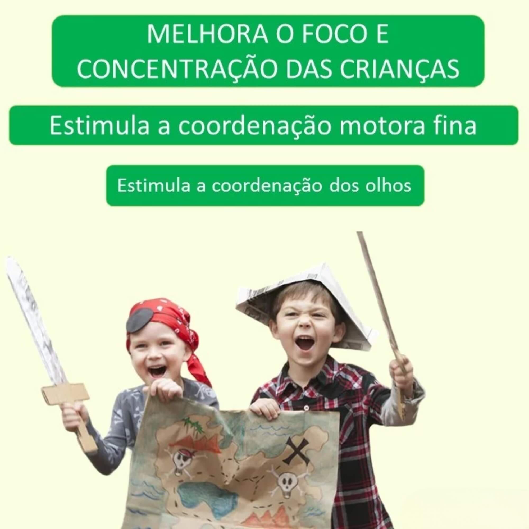 Brinquedo Infantil Cirurgião Game Pirata Braskit - 1204