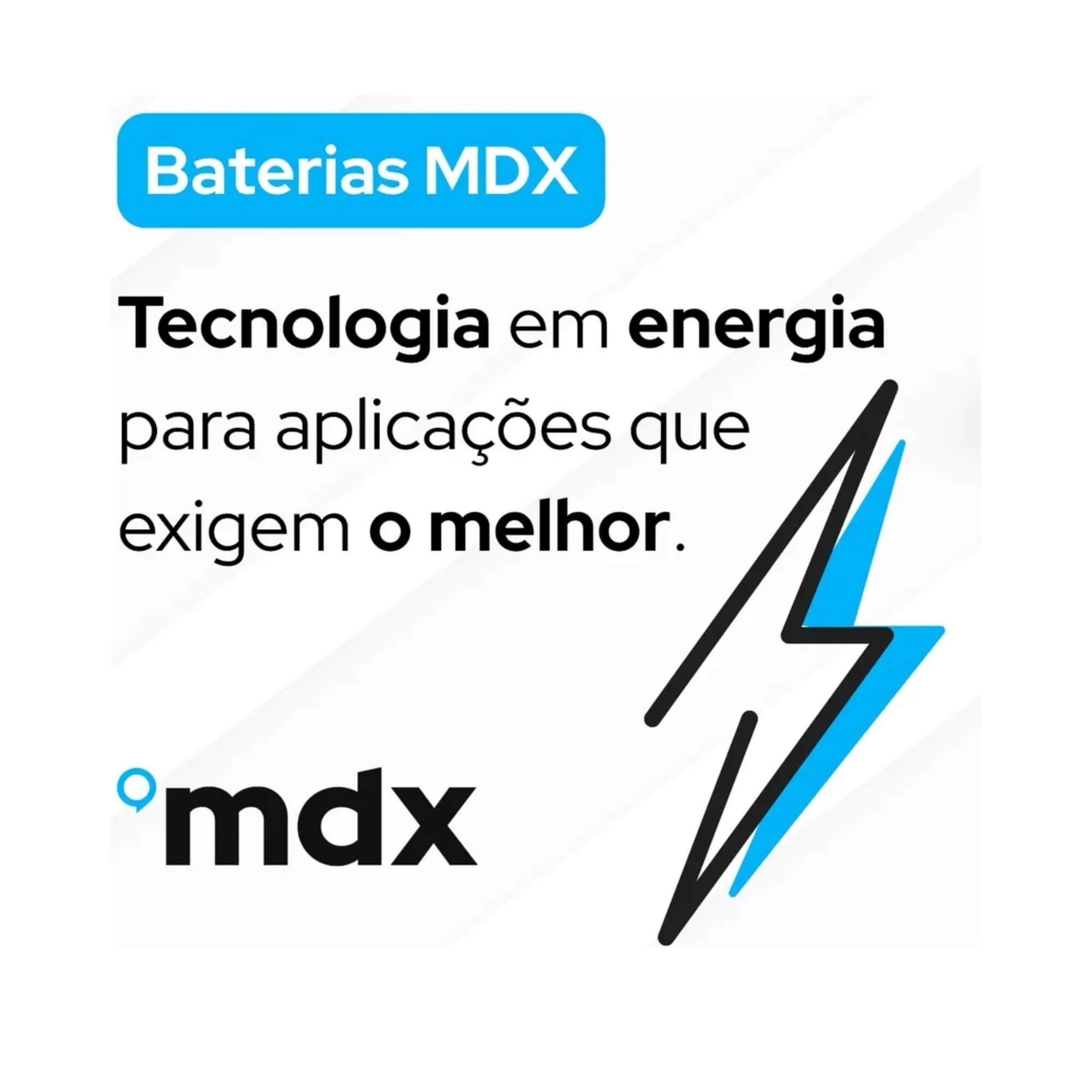 Bateria Selada p/ UPS 12V/7AH ENB12-NB MDX - 770003
