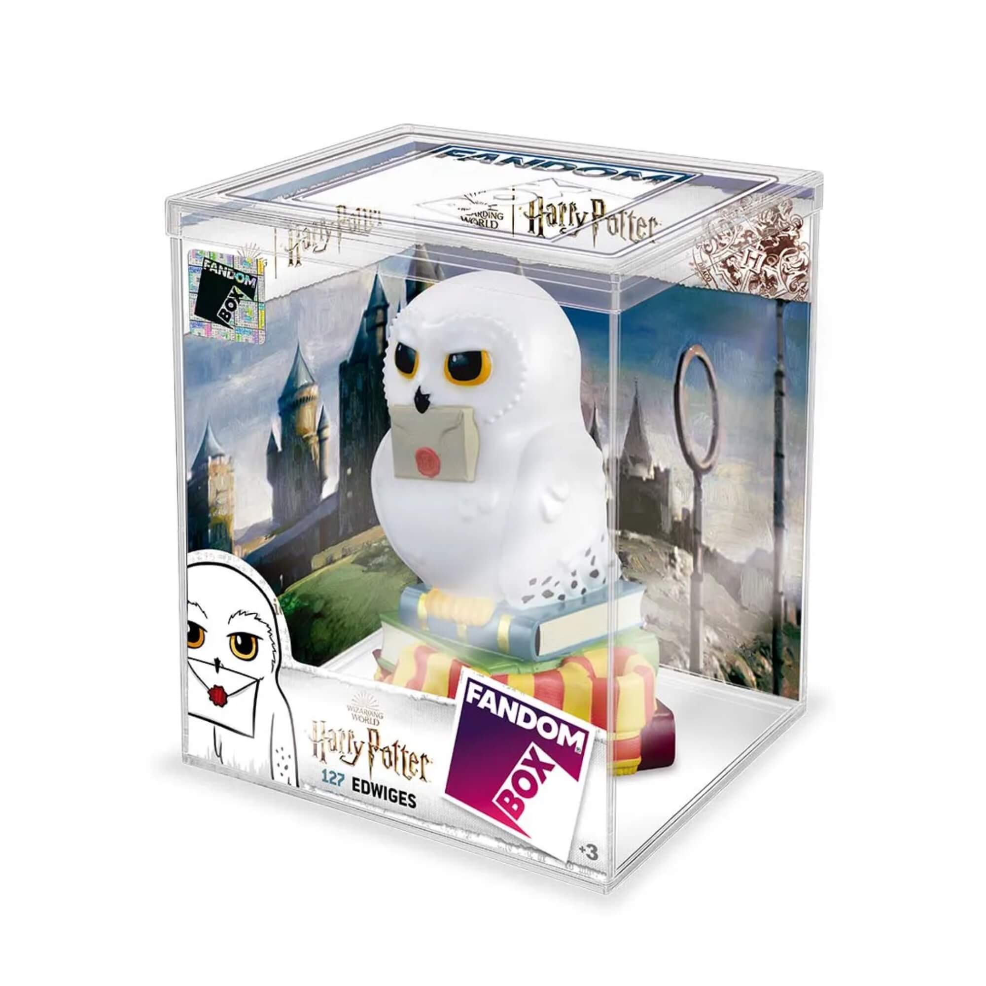 Fandom Box Harry Potter - Edwiges - Boneco Colecionável Material Vinil Atóxico Lider - 3559